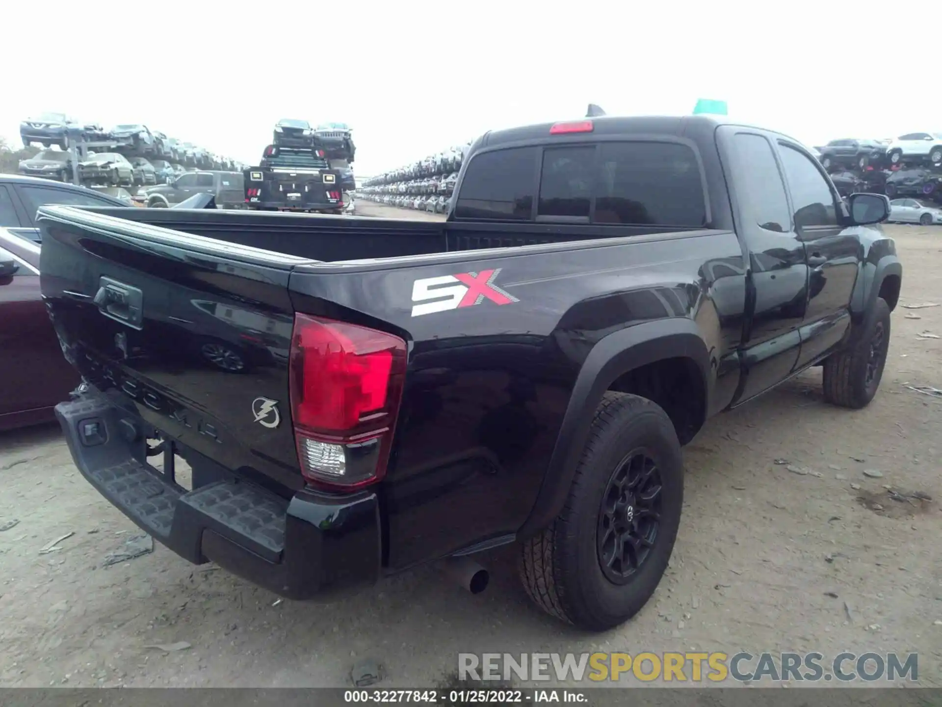 4 Photograph of a damaged car 3TYRX5GN1MT006320 TOYOTA TACOMA 2WD 2021