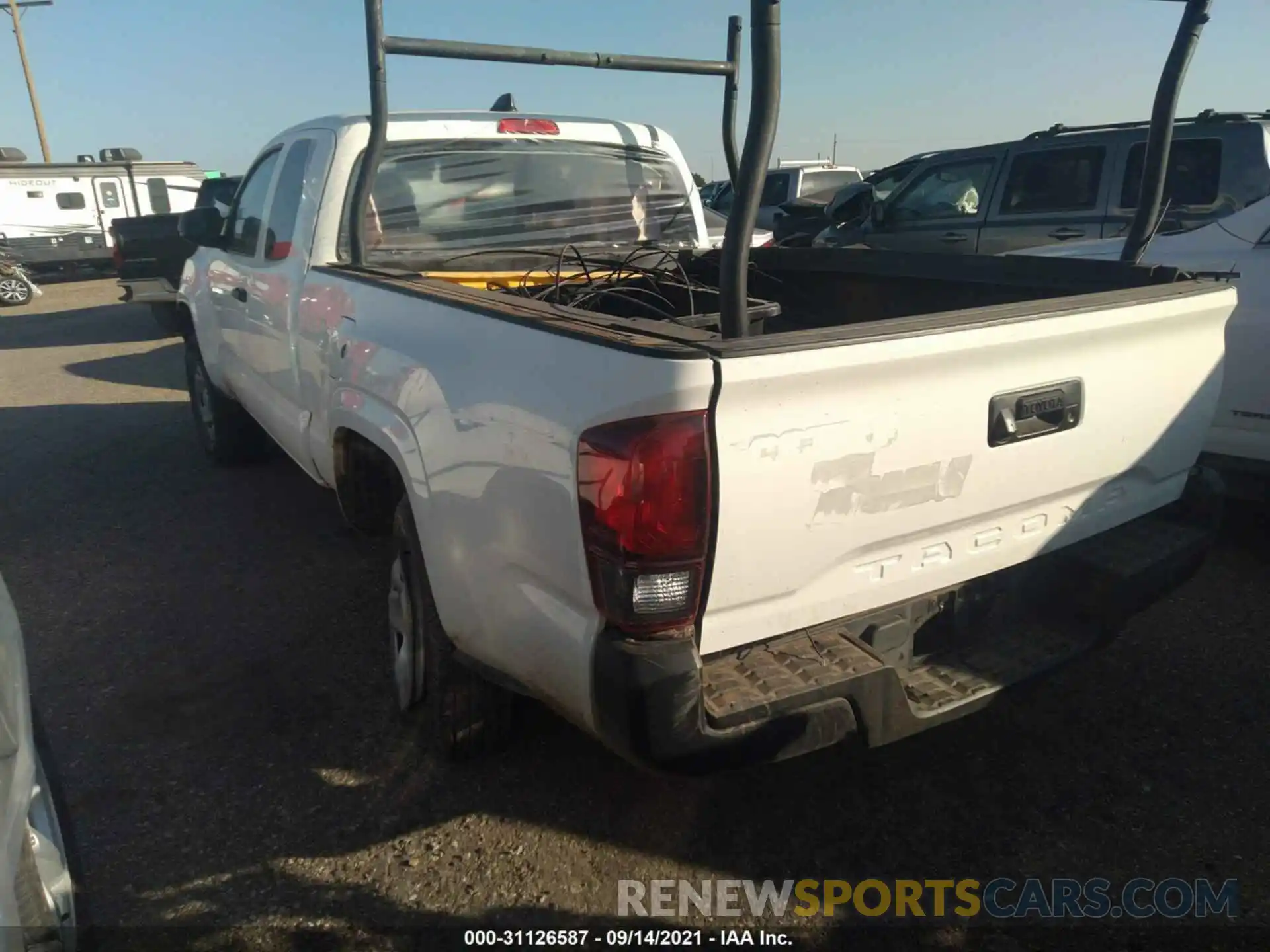 3 Photograph of a damaged car 3TYRX5GN2MT006648 TOYOTA TACOMA 2WD 2021