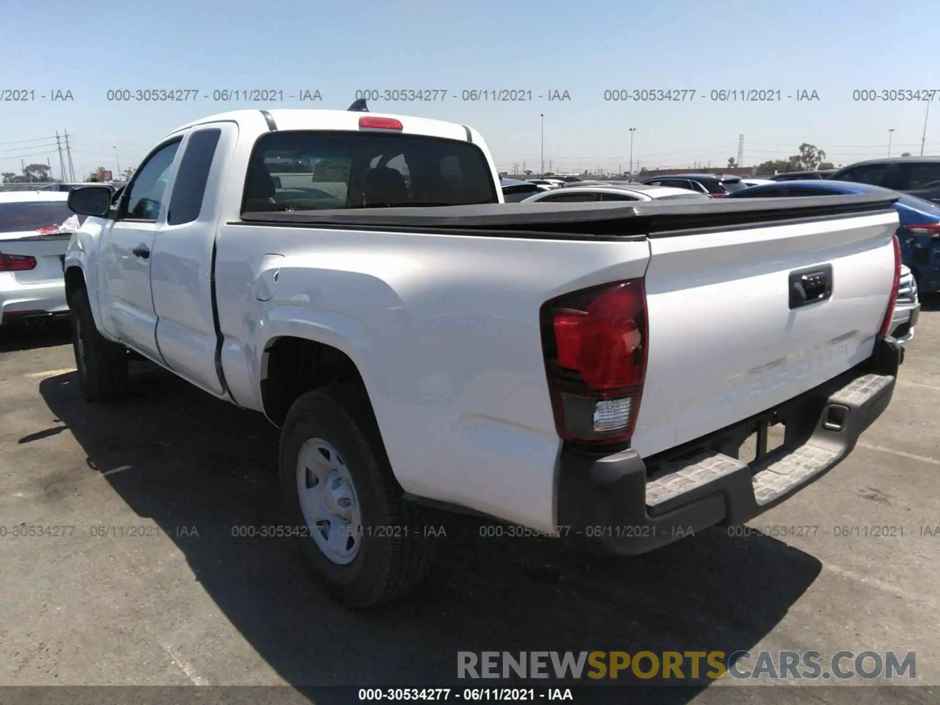 3 Photograph of a damaged car 3TYRX5GN2MT007024 TOYOTA TACOMA 2WD 2021