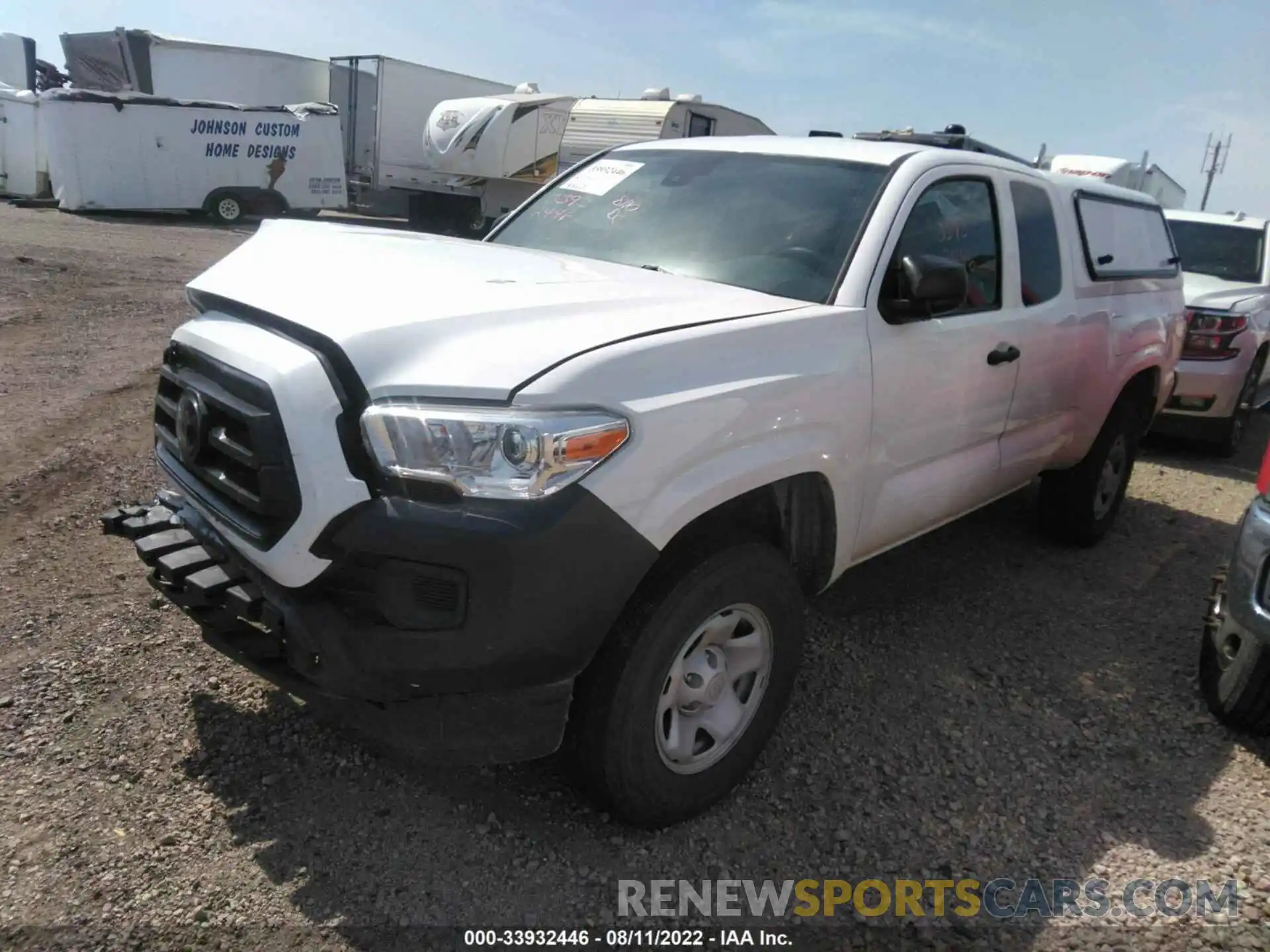 2 Photograph of a damaged car 3TYRX5GN2MT030416 TOYOTA TACOMA 2WD 2021