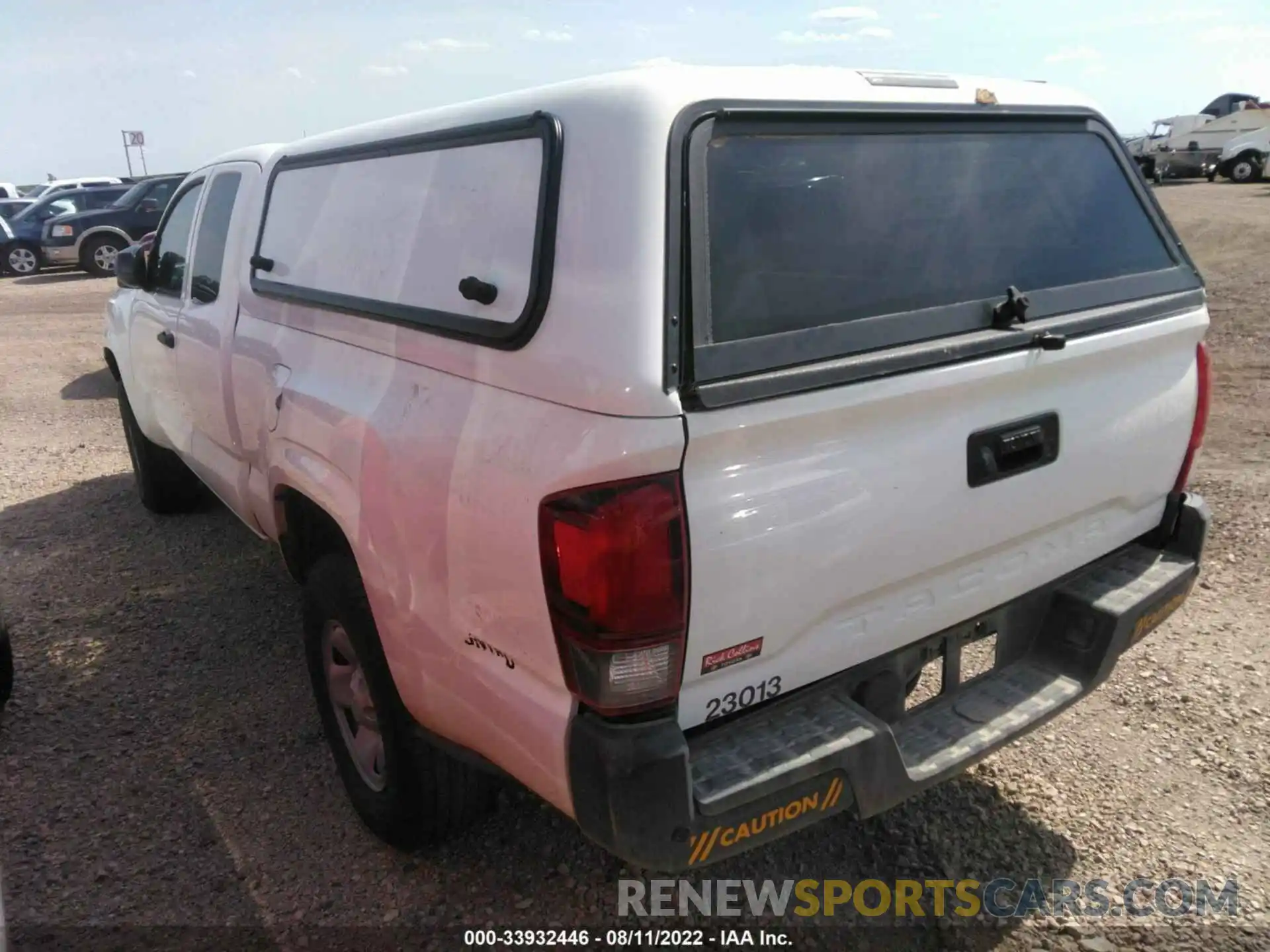 3 Photograph of a damaged car 3TYRX5GN2MT030416 TOYOTA TACOMA 2WD 2021