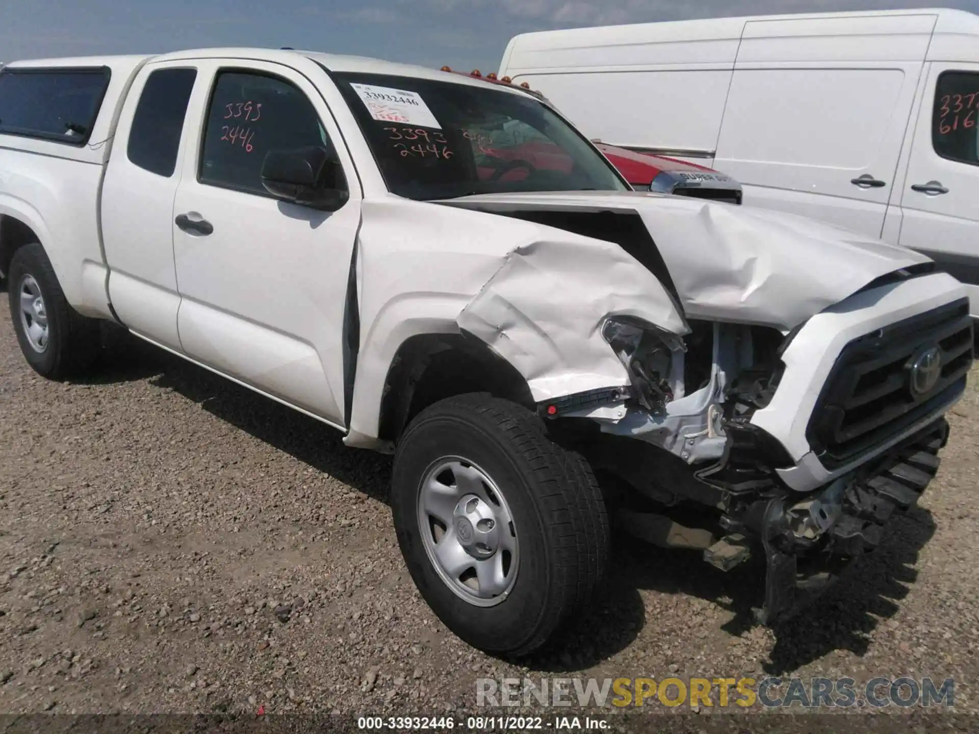 6 Photograph of a damaged car 3TYRX5GN2MT030416 TOYOTA TACOMA 2WD 2021