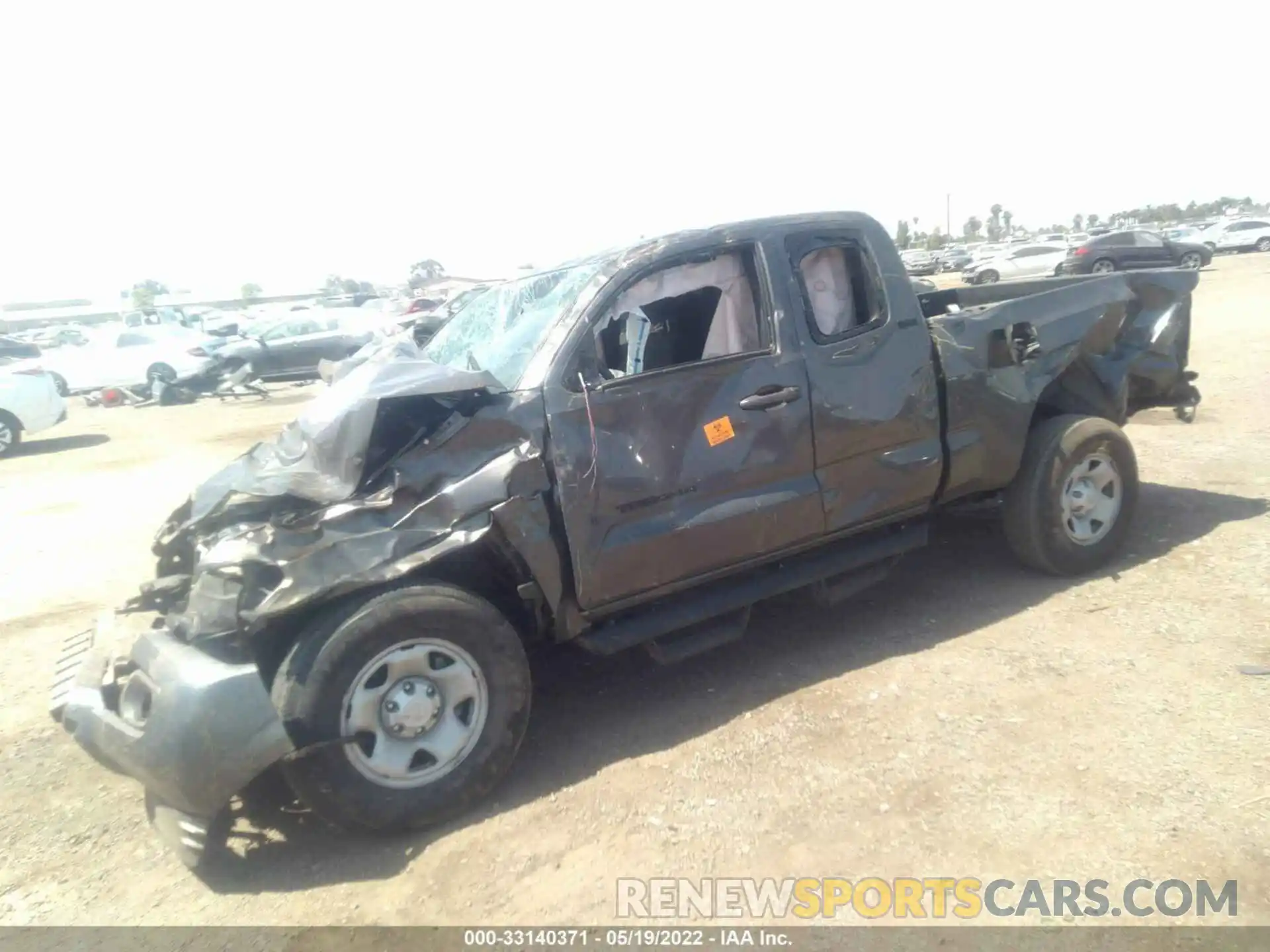 2 Photograph of a damaged car 3TYRX5GN3MT008442 TOYOTA TACOMA 2WD 2021