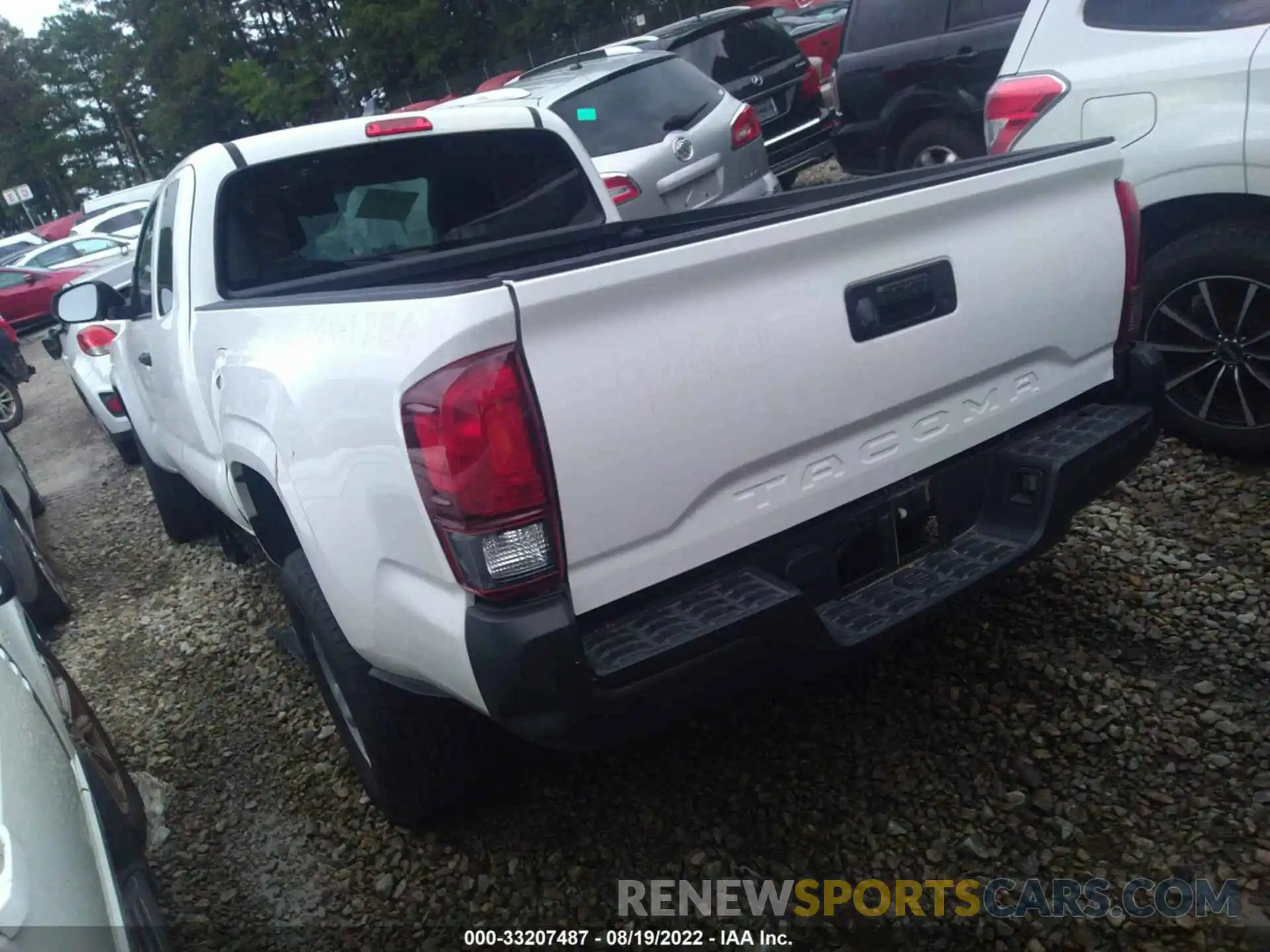 3 Photograph of a damaged car 3TYRX5GN3MT015214 TOYOTA TACOMA 2WD 2021