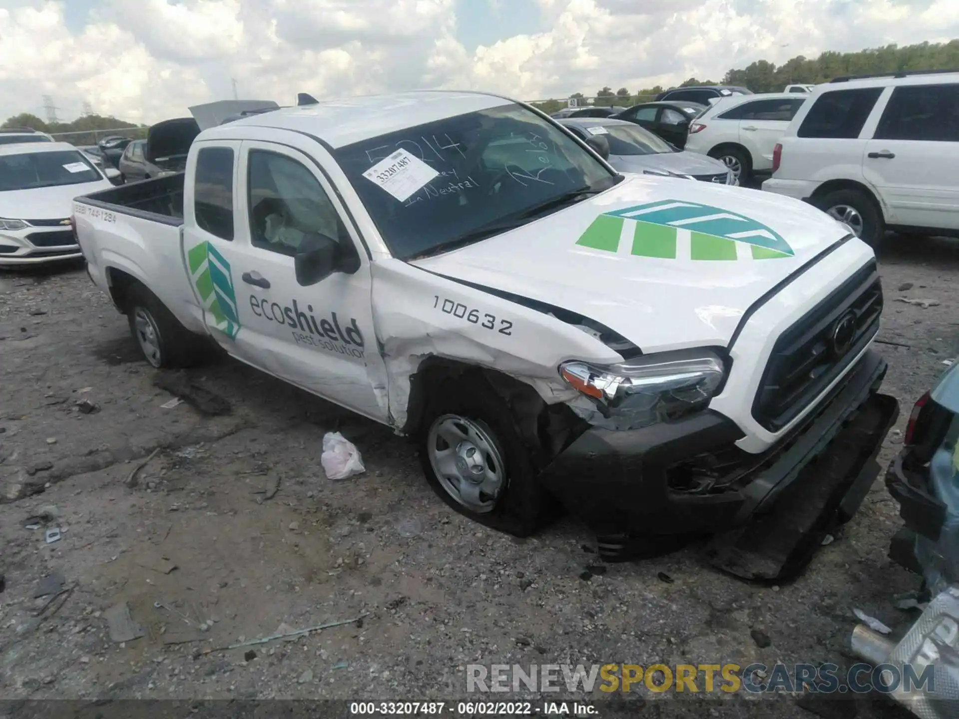 6 Photograph of a damaged car 3TYRX5GN3MT015214 TOYOTA TACOMA 2WD 2021