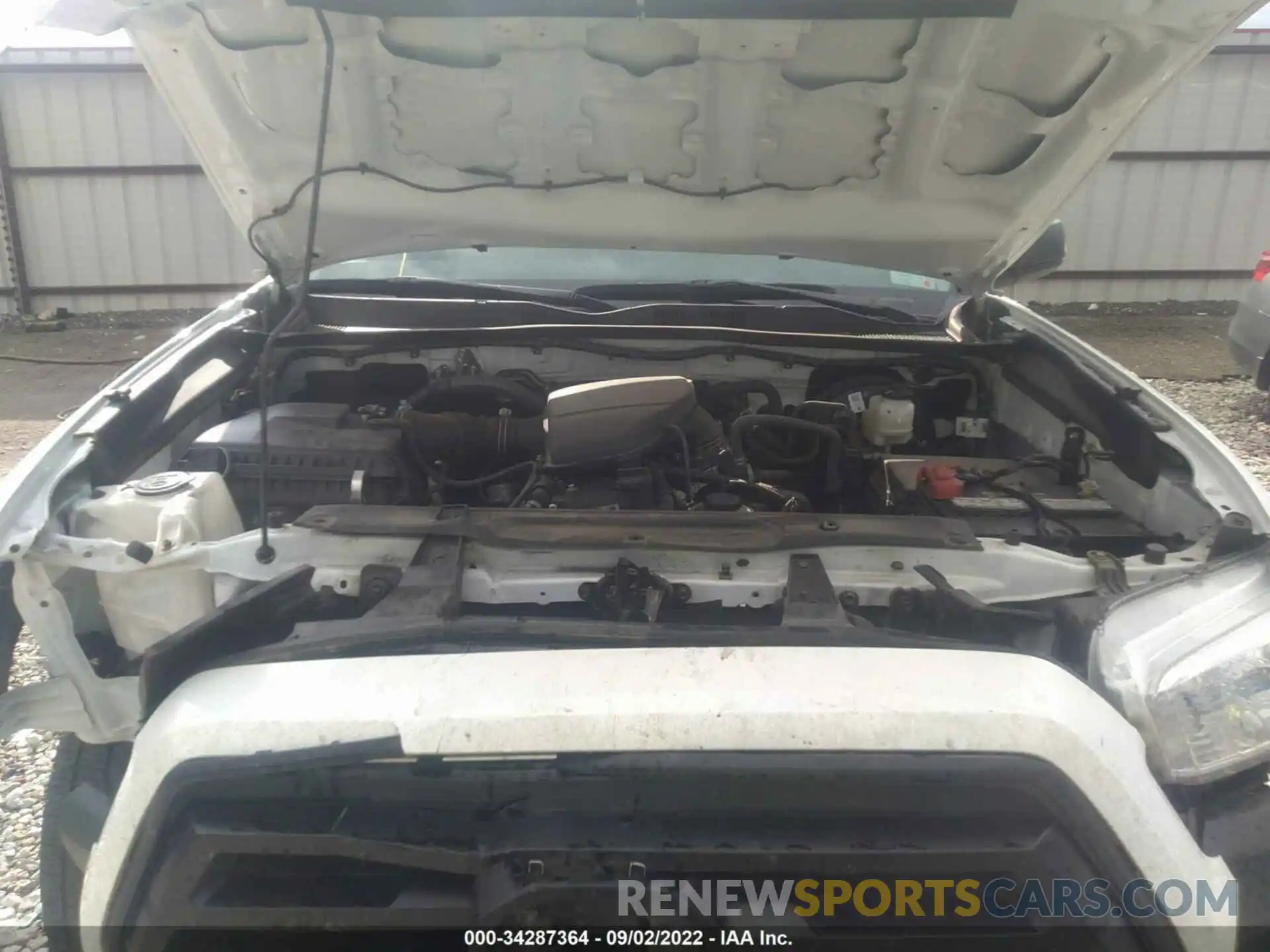 10 Photograph of a damaged car 3TYRX5GN3MT020333 TOYOTA TACOMA 2WD 2021