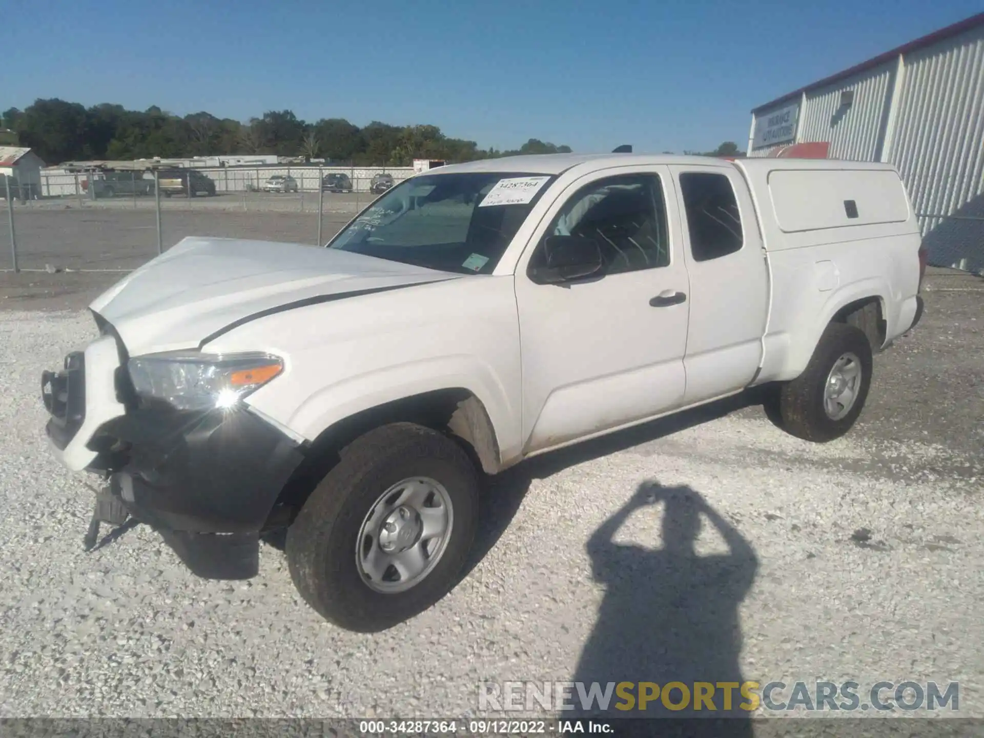 2 Photograph of a damaged car 3TYRX5GN3MT020333 TOYOTA TACOMA 2WD 2021