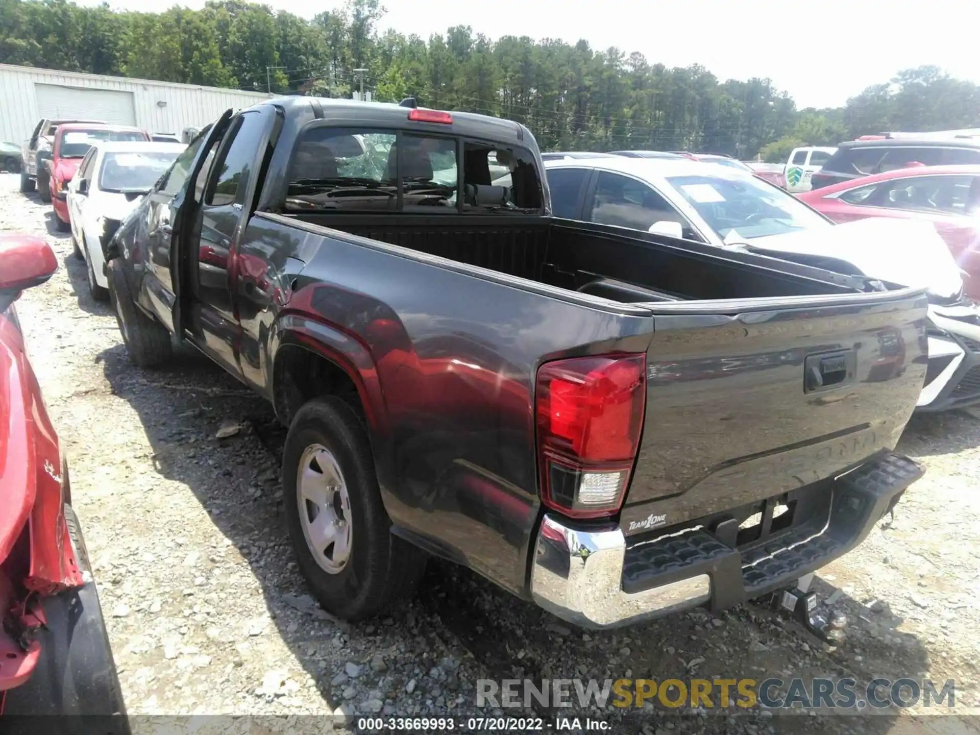 3 Photograph of a damaged car 3TYRX5GN4MT007638 TOYOTA TACOMA 2WD 2021