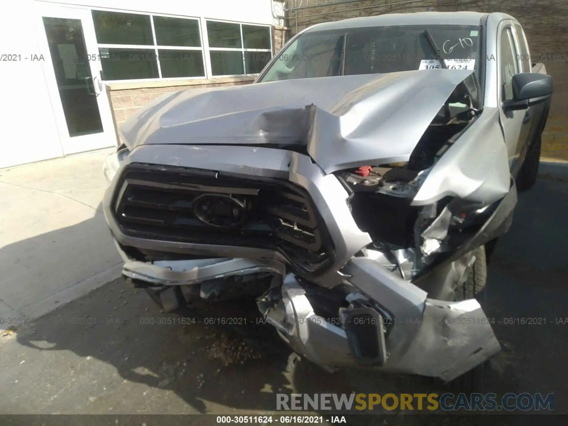 6 Photograph of a damaged car 3TYRX5GN4MT009972 TOYOTA TACOMA 2WD 2021