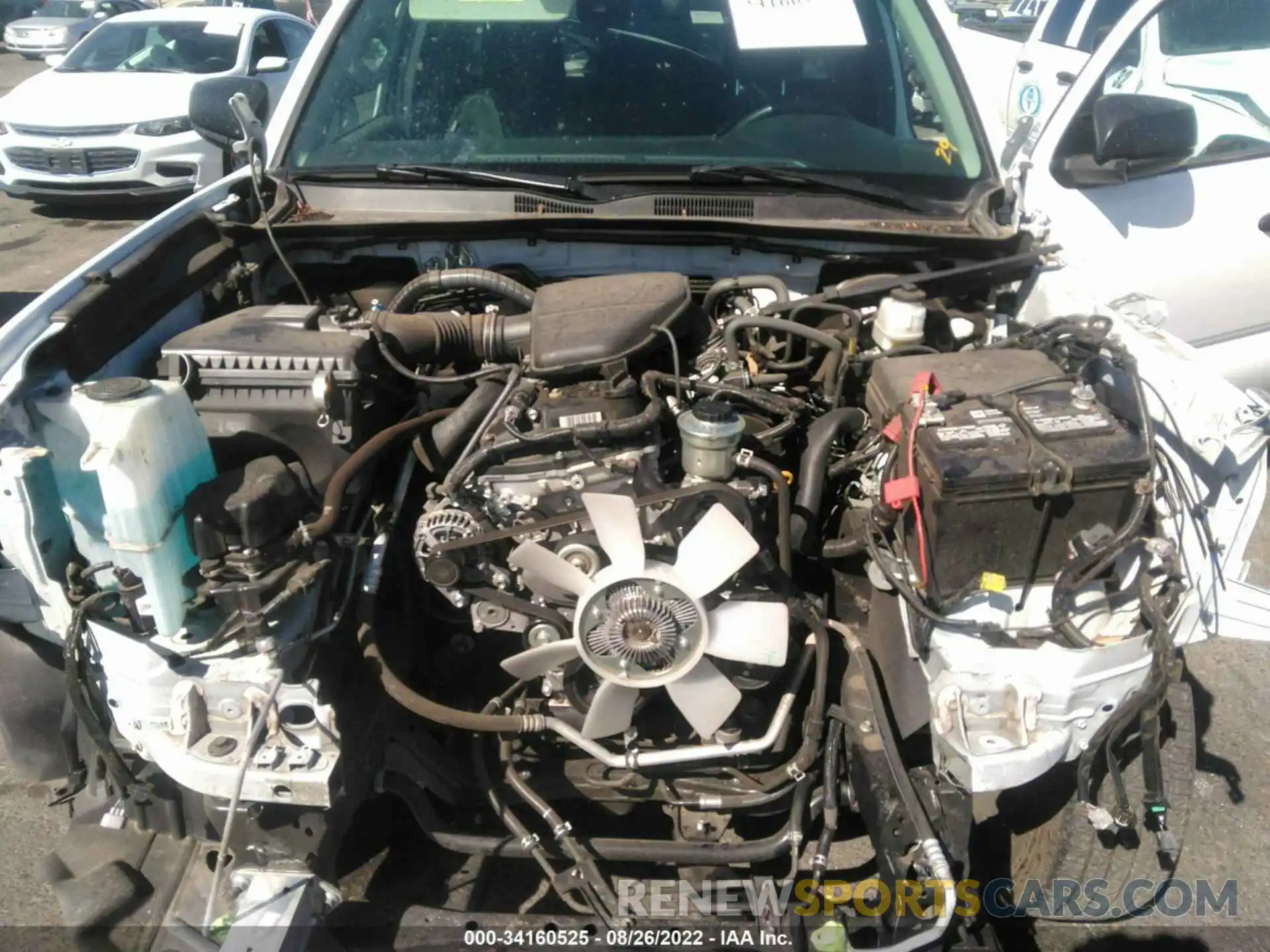 10 Photograph of a damaged car 3TYRX5GN4MT010085 TOYOTA TACOMA 2WD 2021