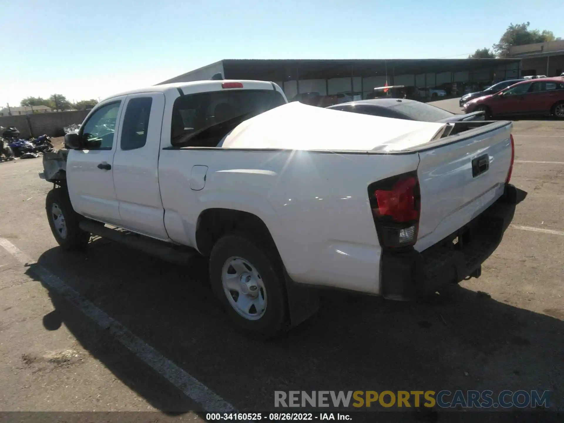 3 Photograph of a damaged car 3TYRX5GN4MT010085 TOYOTA TACOMA 2WD 2021