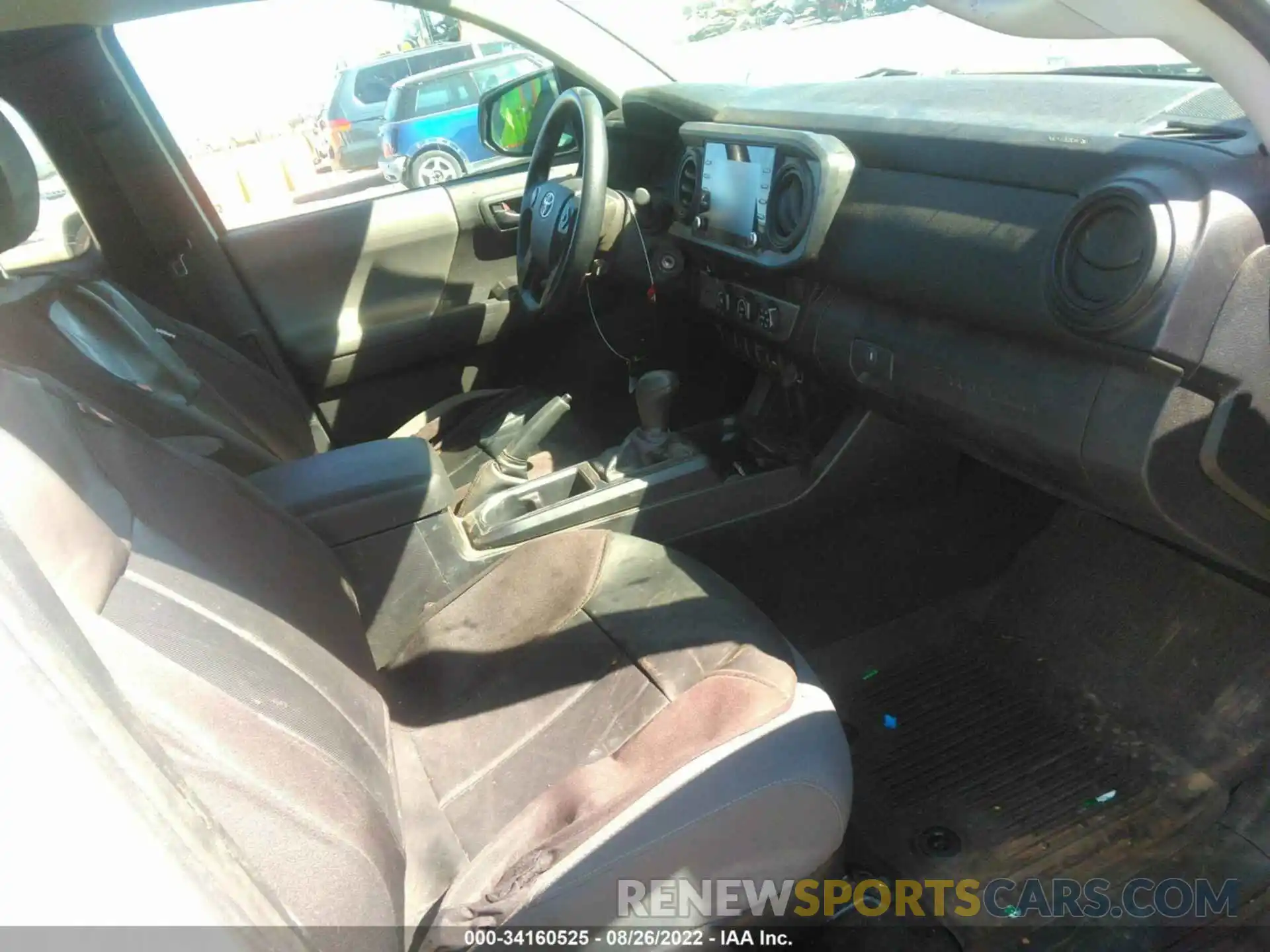 5 Photograph of a damaged car 3TYRX5GN4MT010085 TOYOTA TACOMA 2WD 2021