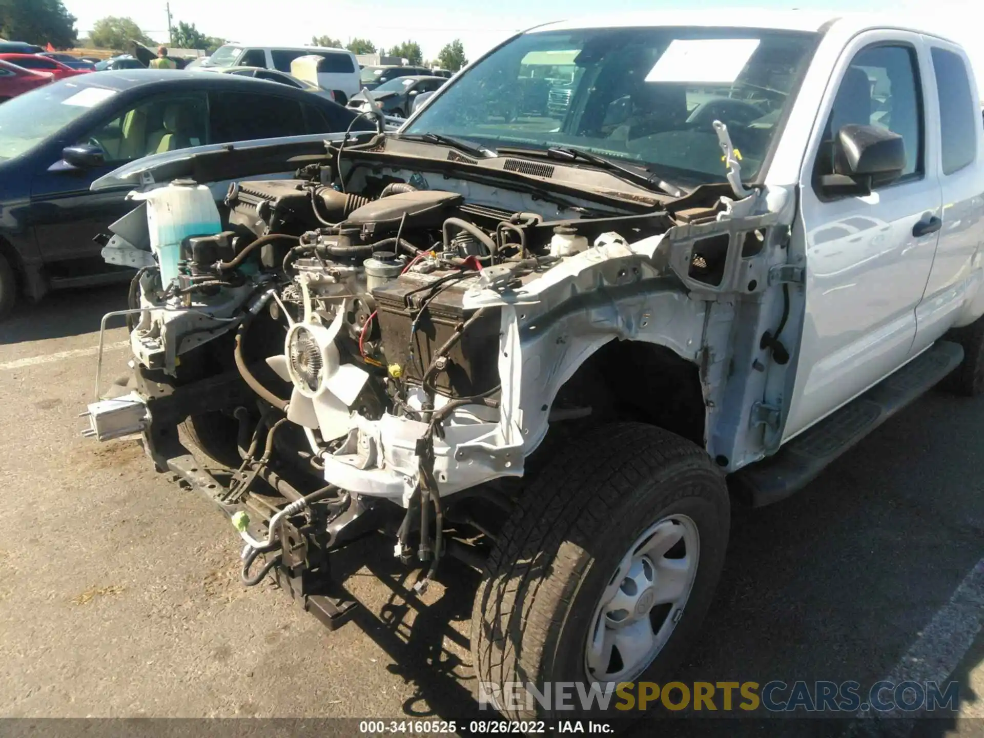 6 Photograph of a damaged car 3TYRX5GN4MT010085 TOYOTA TACOMA 2WD 2021