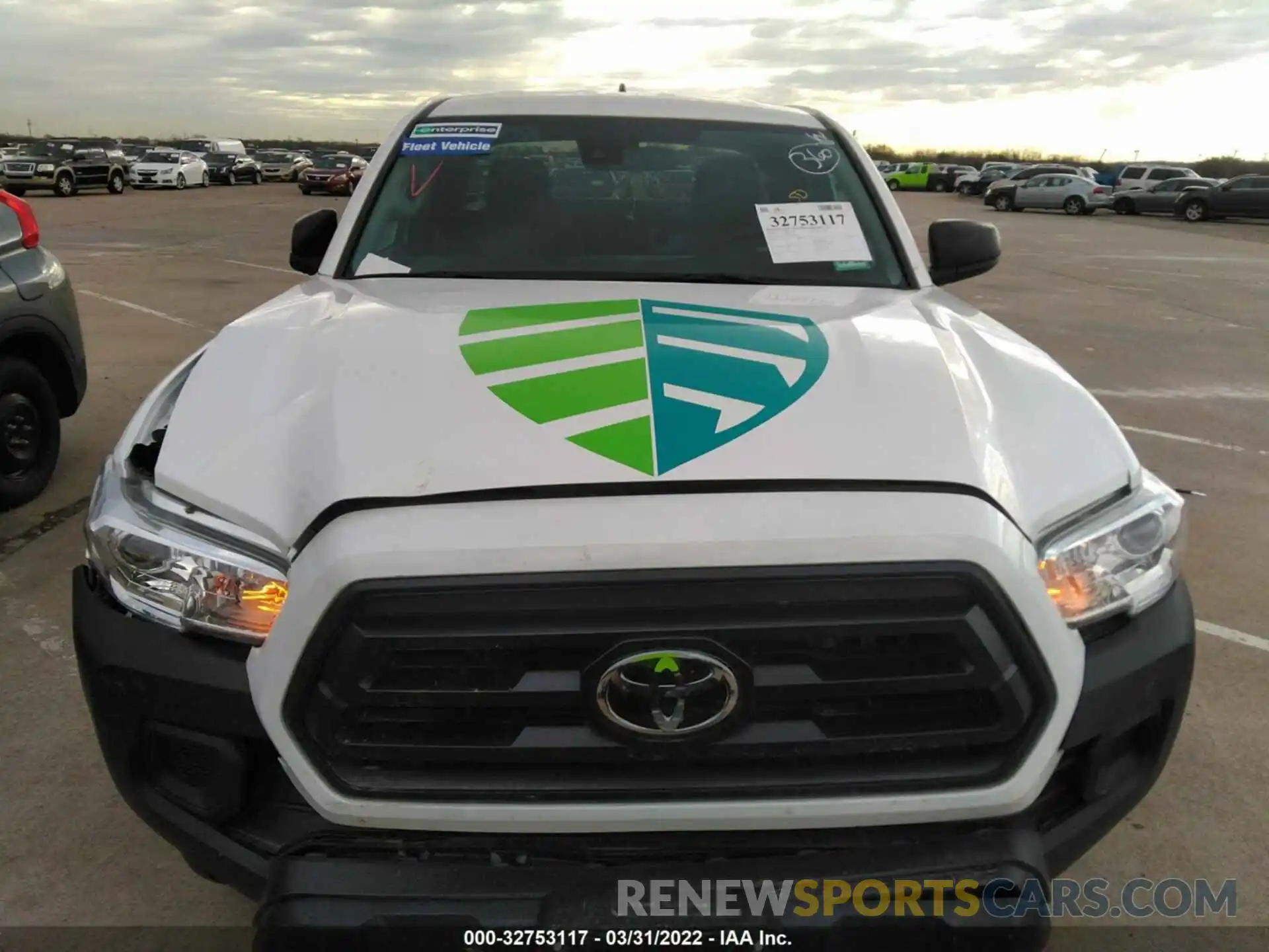 10 Photograph of a damaged car 3TYRX5GN4MT018140 TOYOTA TACOMA 2WD 2021