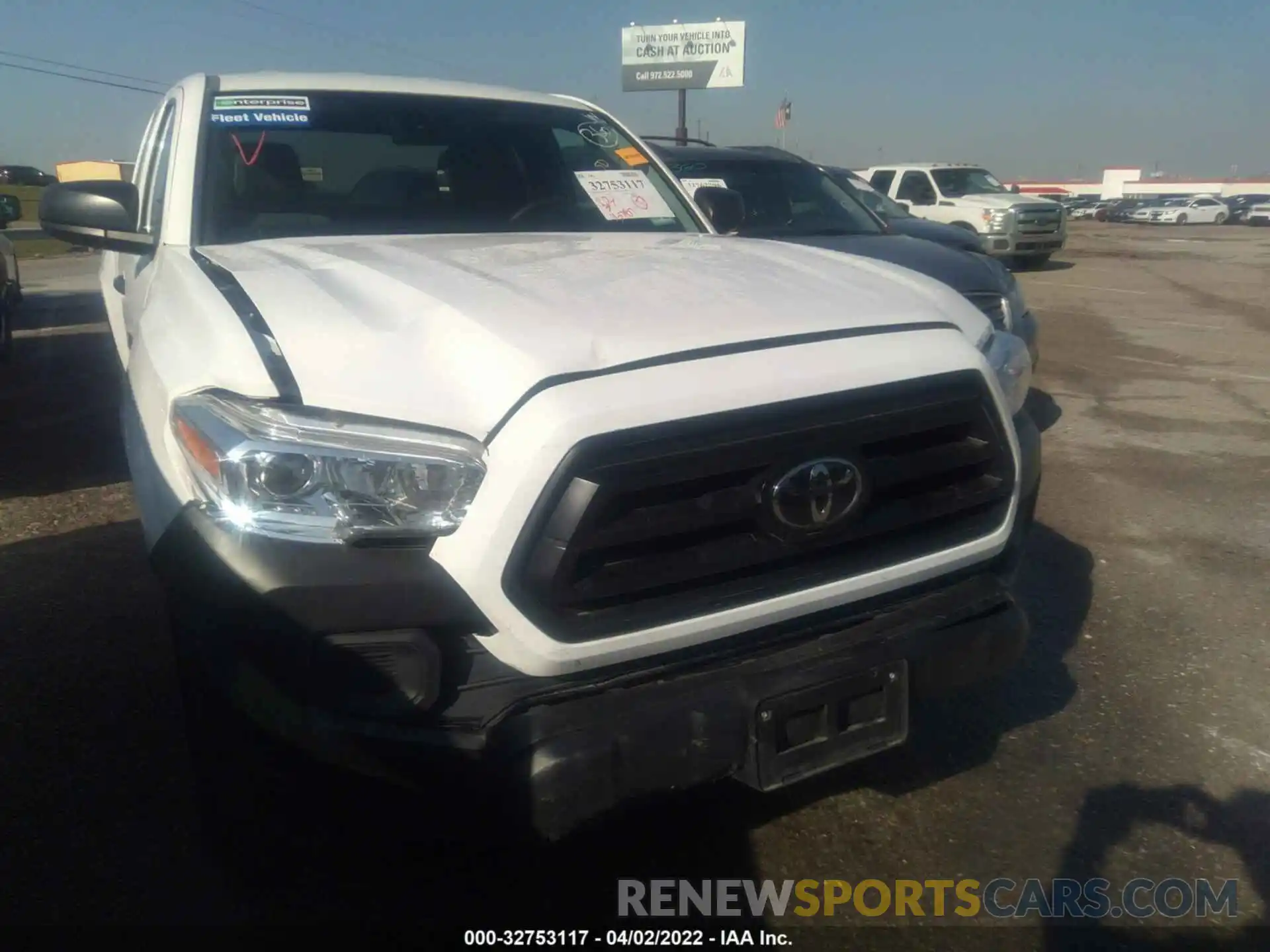 6 Photograph of a damaged car 3TYRX5GN4MT018140 TOYOTA TACOMA 2WD 2021