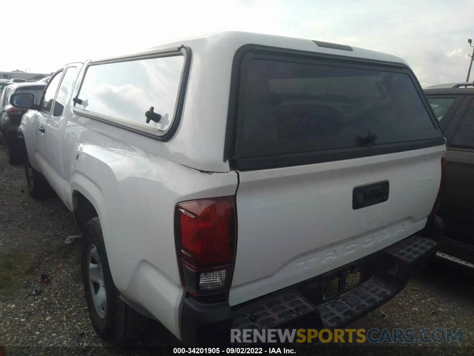 3 Photograph of a damaged car 3TYRX5GN4MT018462 TOYOTA TACOMA 2WD 2021