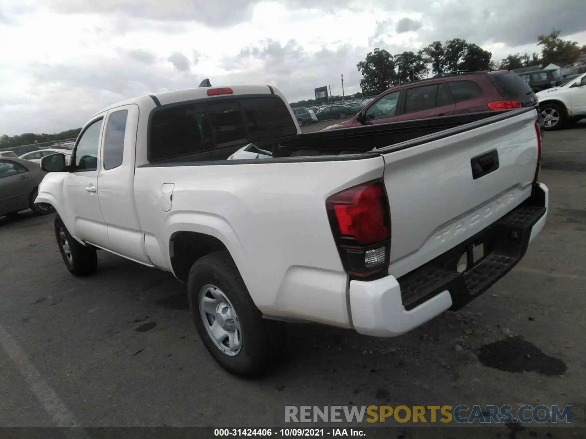 3 Photograph of a damaged car 3TYRX5GN4MT025847 TOYOTA TACOMA 2WD 2021