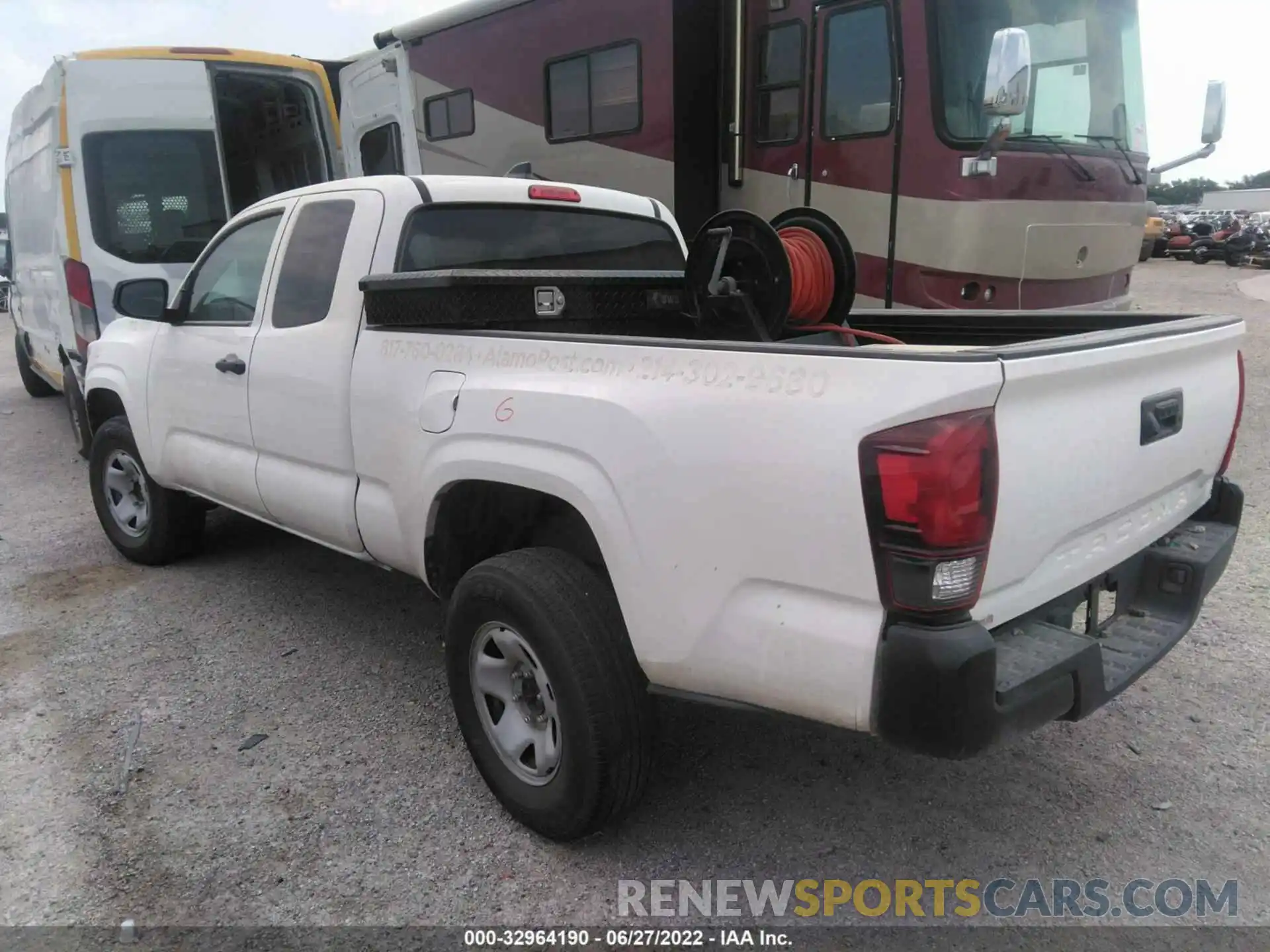 3 Photograph of a damaged car 3TYRX5GN5MT007499 TOYOTA TACOMA 2WD 2021