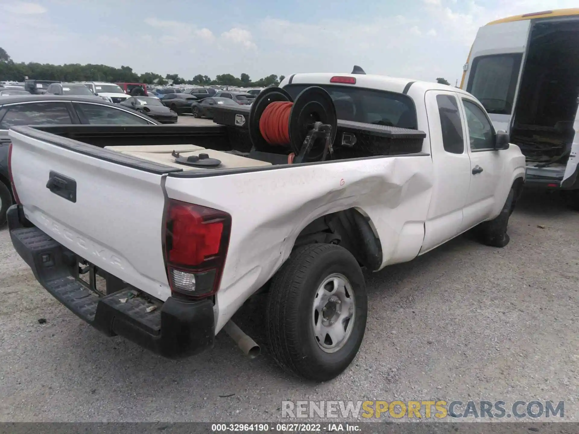 6 Photograph of a damaged car 3TYRX5GN5MT007499 TOYOTA TACOMA 2WD 2021