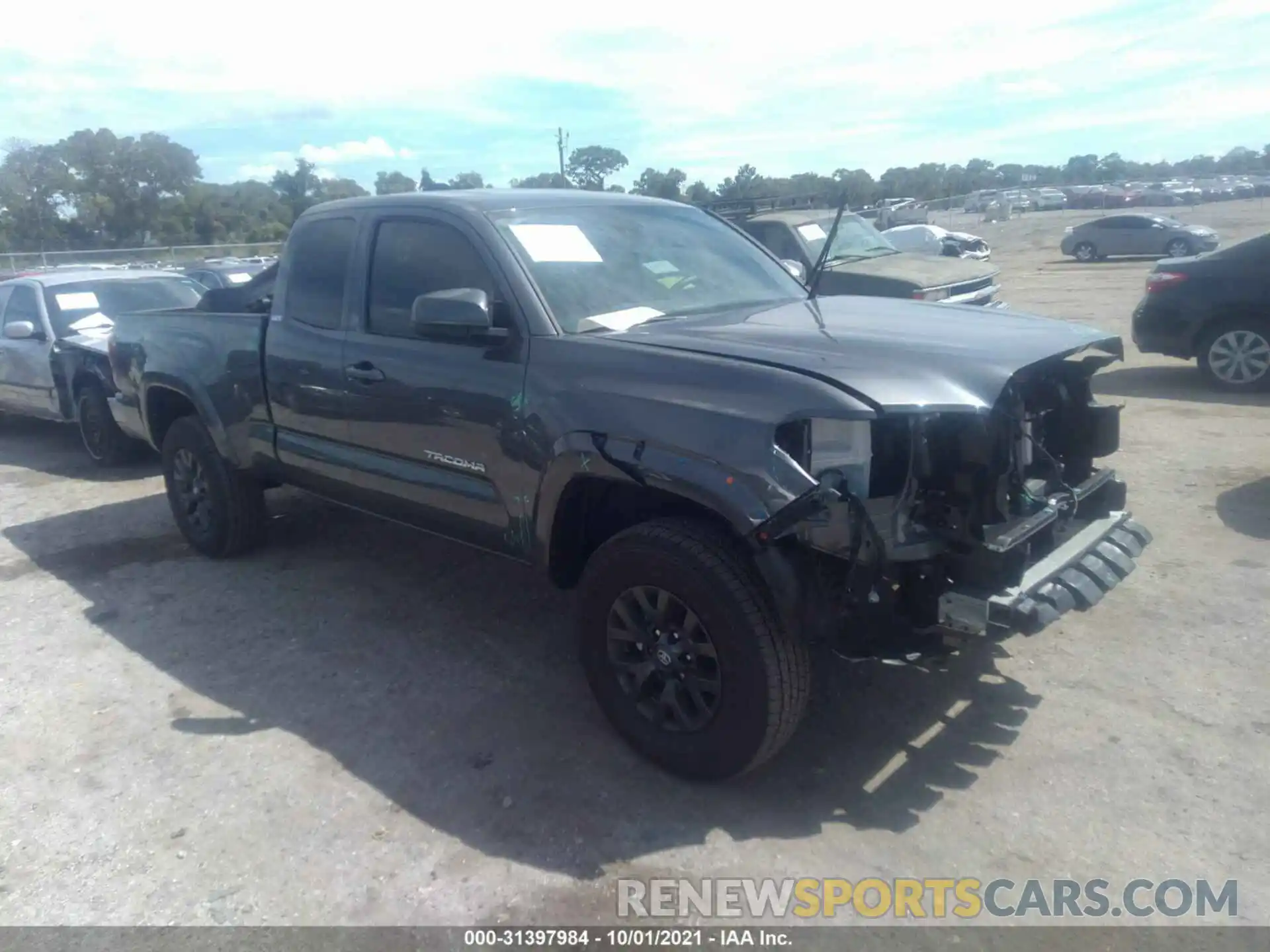 1 Фотография поврежденного автомобиля 3TYRX5GN5MT026974 TOYOTA TACOMA 2WD 2021