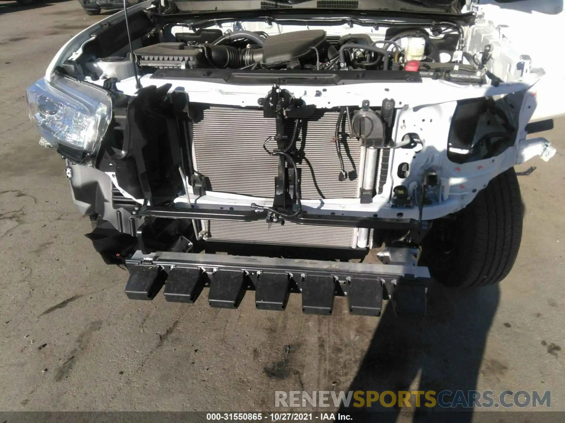 6 Photograph of a damaged car 3TYRX5GN5MT027476 TOYOTA TACOMA 2WD 2021