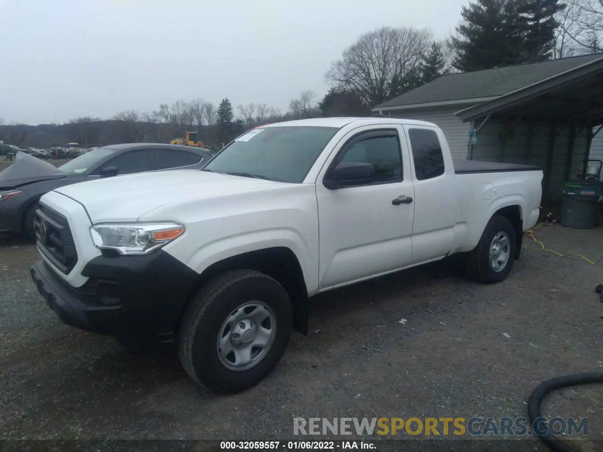 2 Photograph of a damaged car 3TYRX5GN5MT027638 TOYOTA TACOMA 2WD 2021