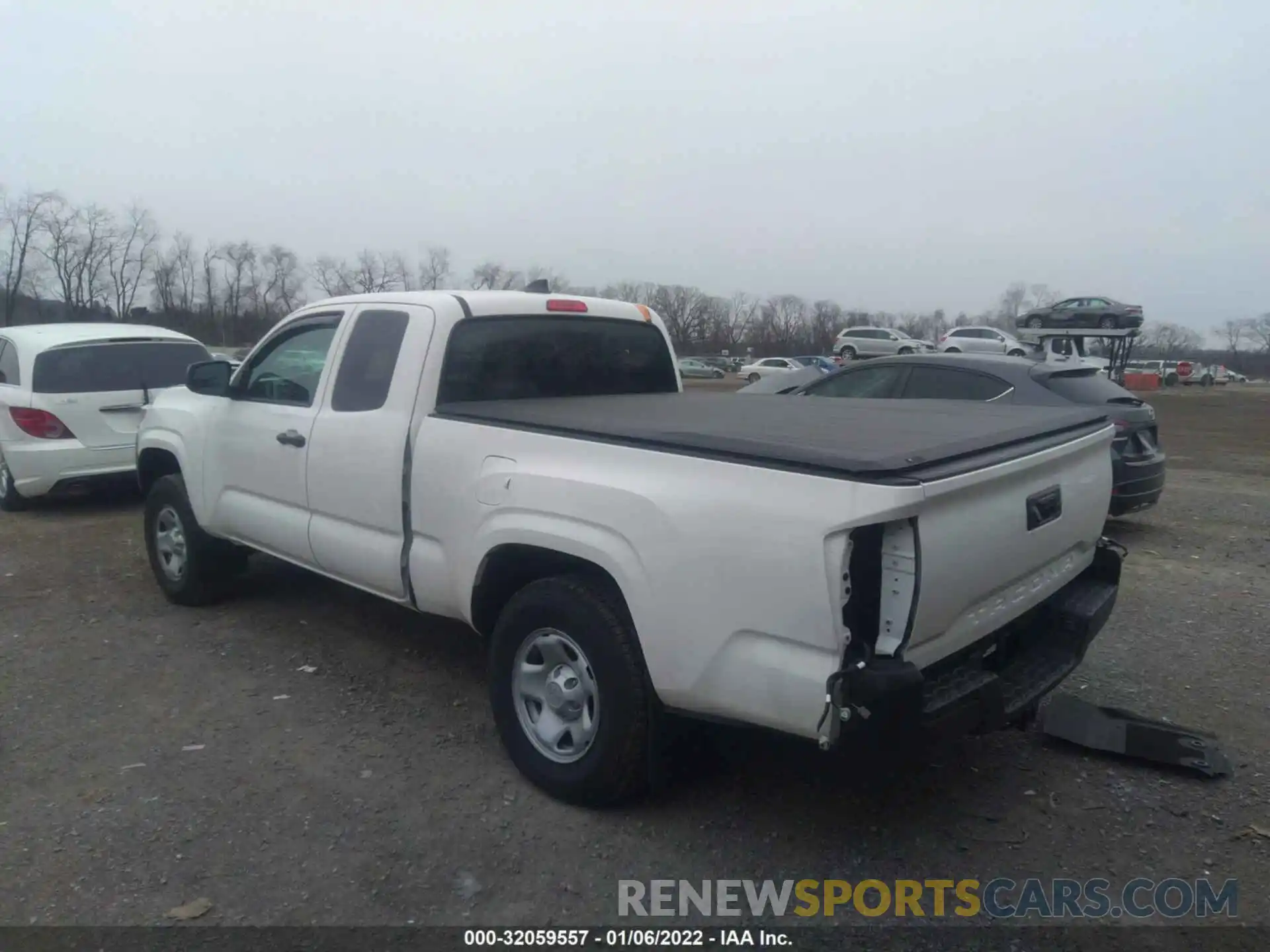 3 Photograph of a damaged car 3TYRX5GN5MT027638 TOYOTA TACOMA 2WD 2021