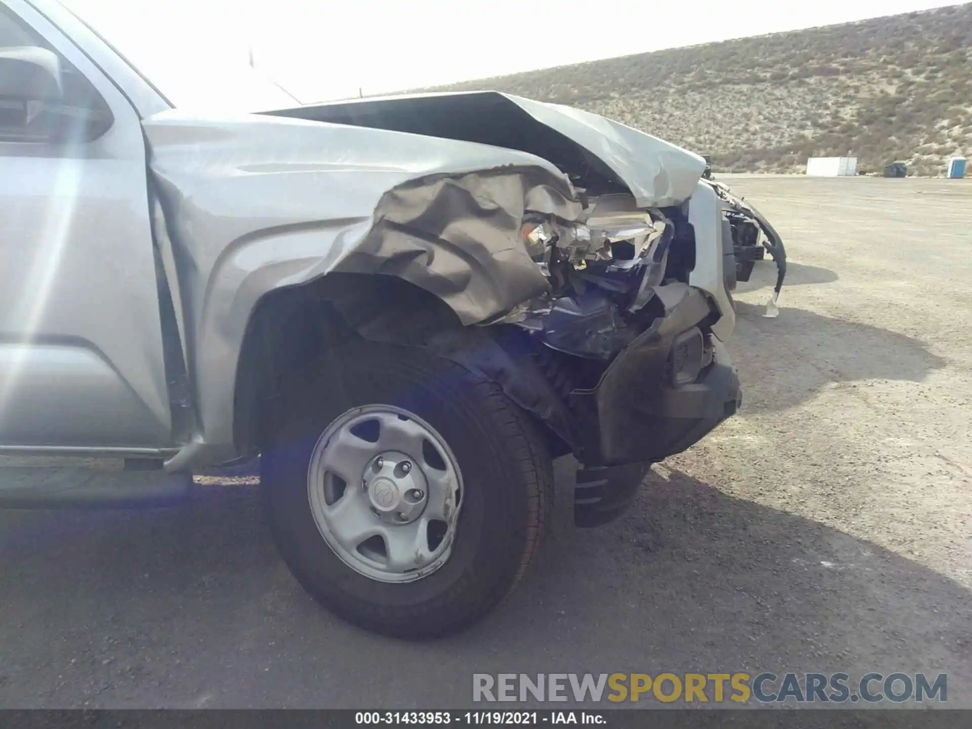 6 Photograph of a damaged car 3TYRX5GN5MT029454 TOYOTA TACOMA 2WD 2021