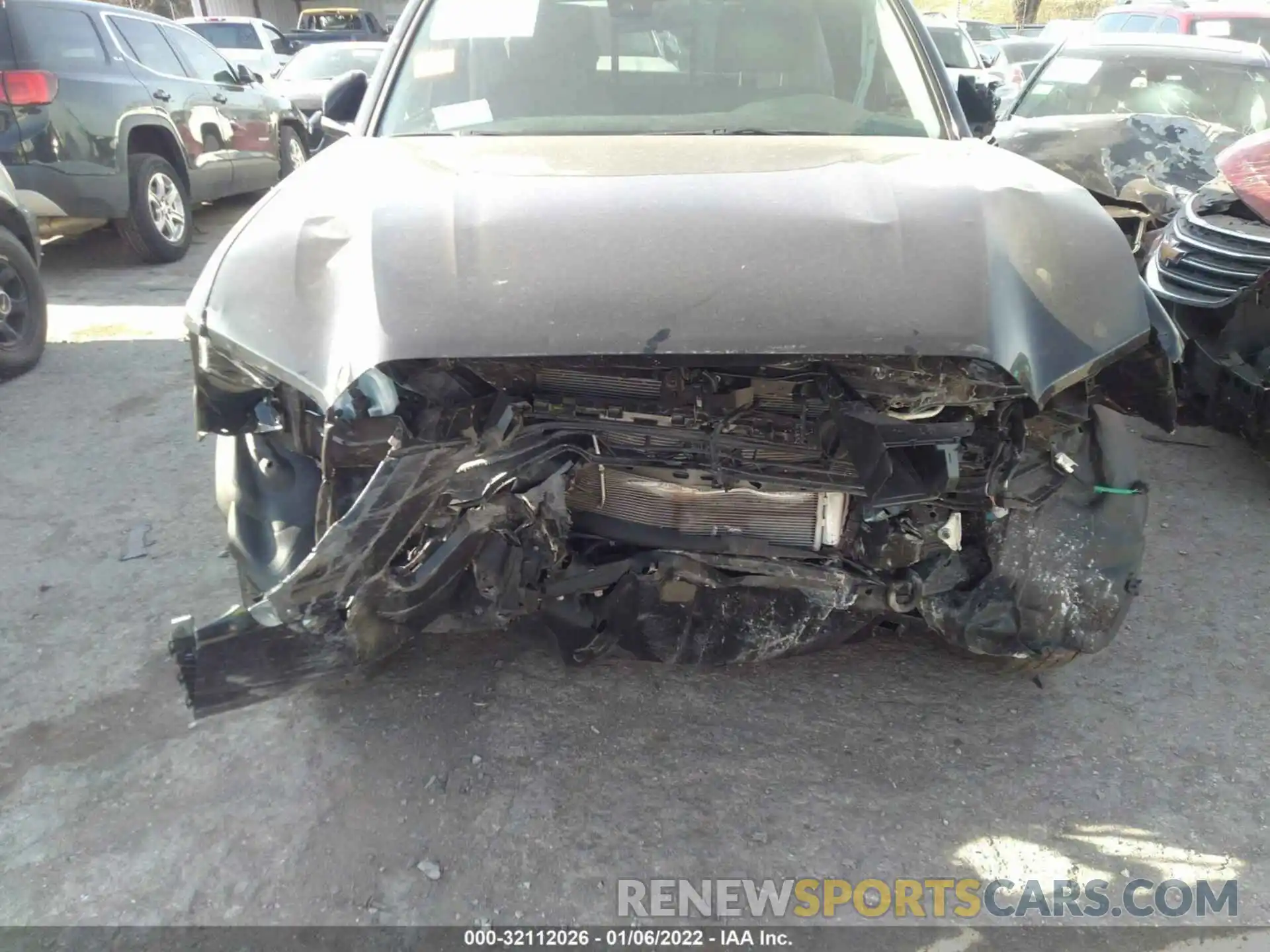 6 Photograph of a damaged car 3TYRX5GN5MT032998 TOYOTA TACOMA 2WD 2021