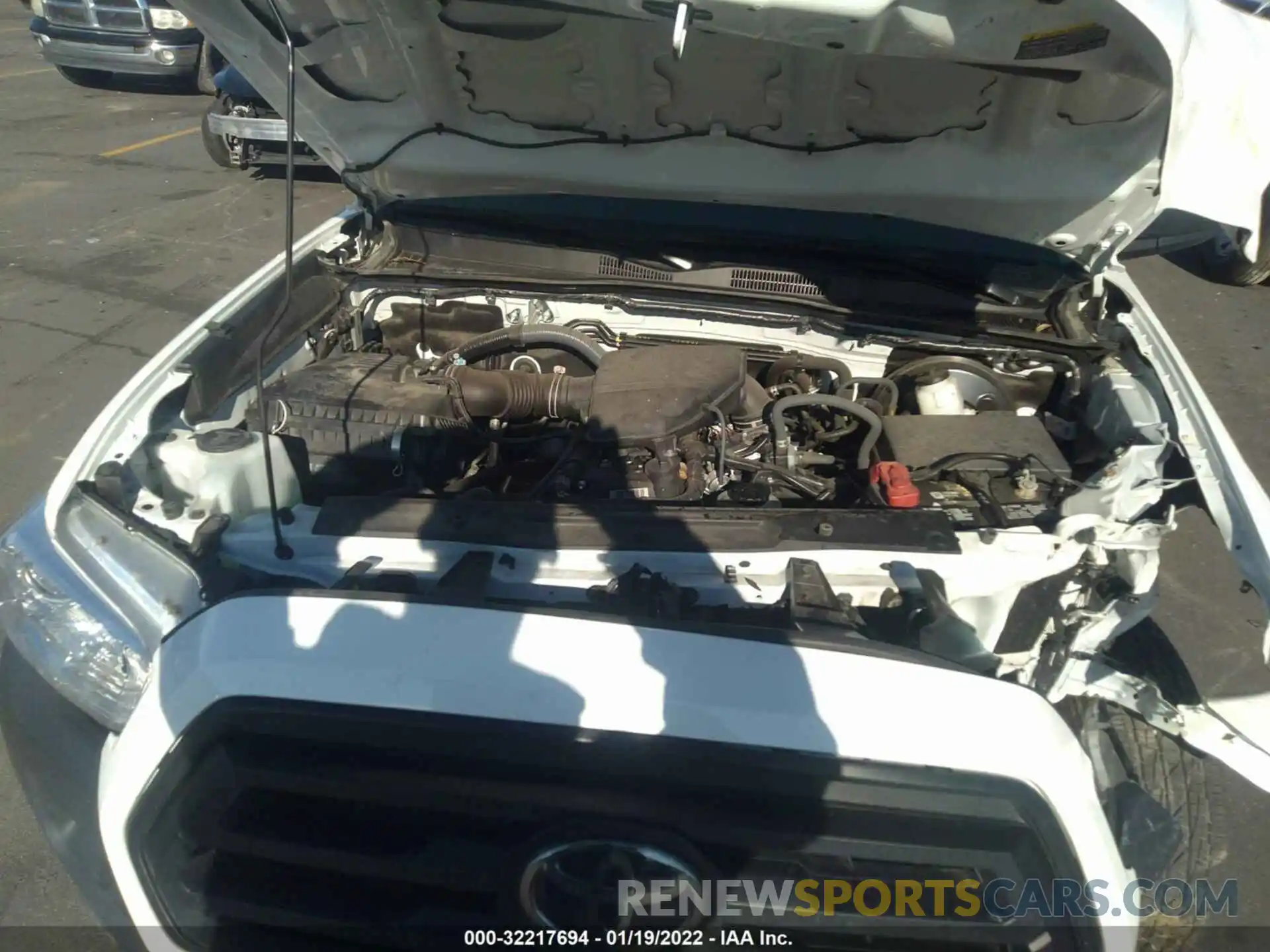 10 Photograph of a damaged car 3TYRX5GN6MT007169 TOYOTA TACOMA 2WD 2021