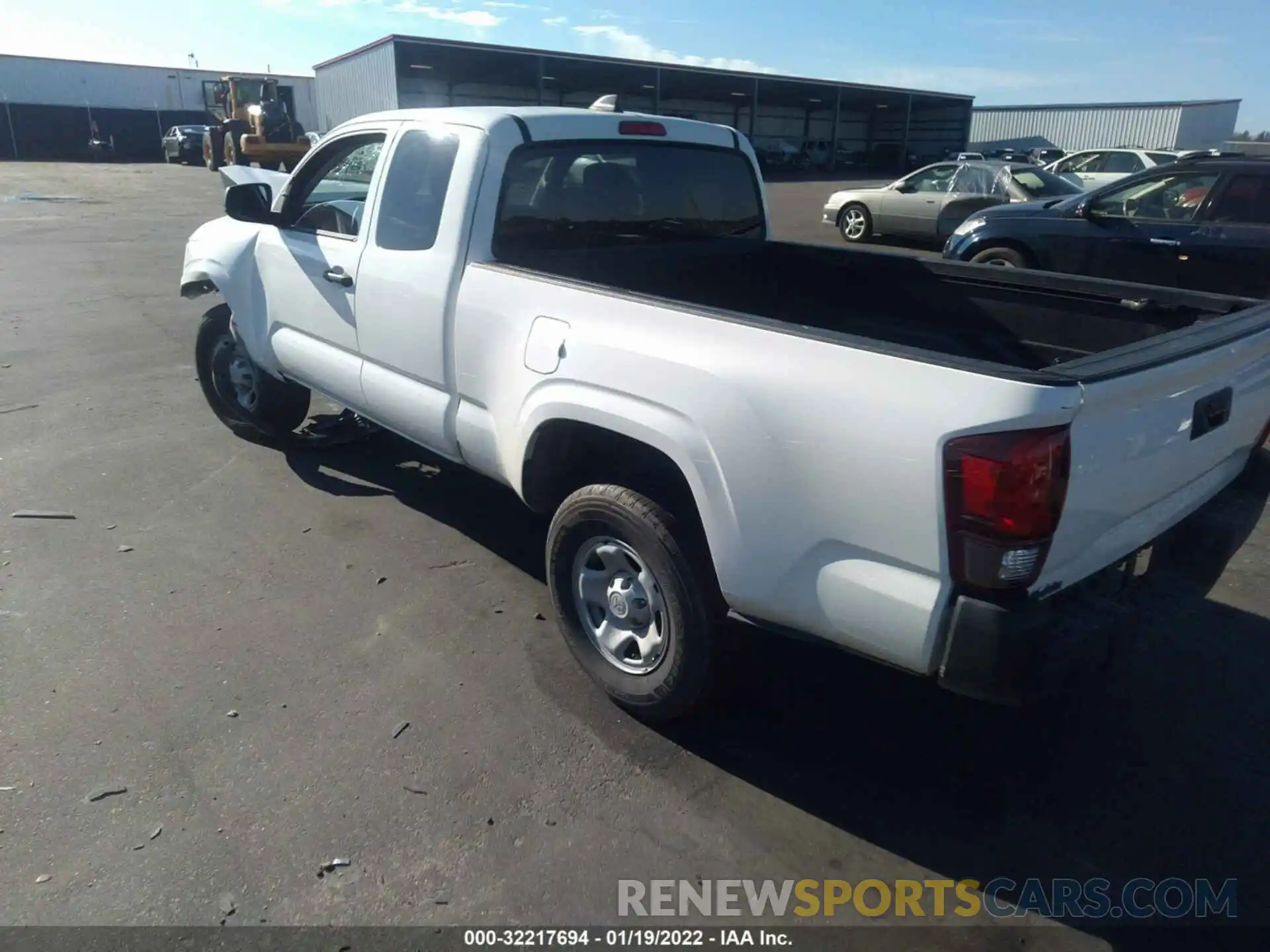 3 Photograph of a damaged car 3TYRX5GN6MT007169 TOYOTA TACOMA 2WD 2021