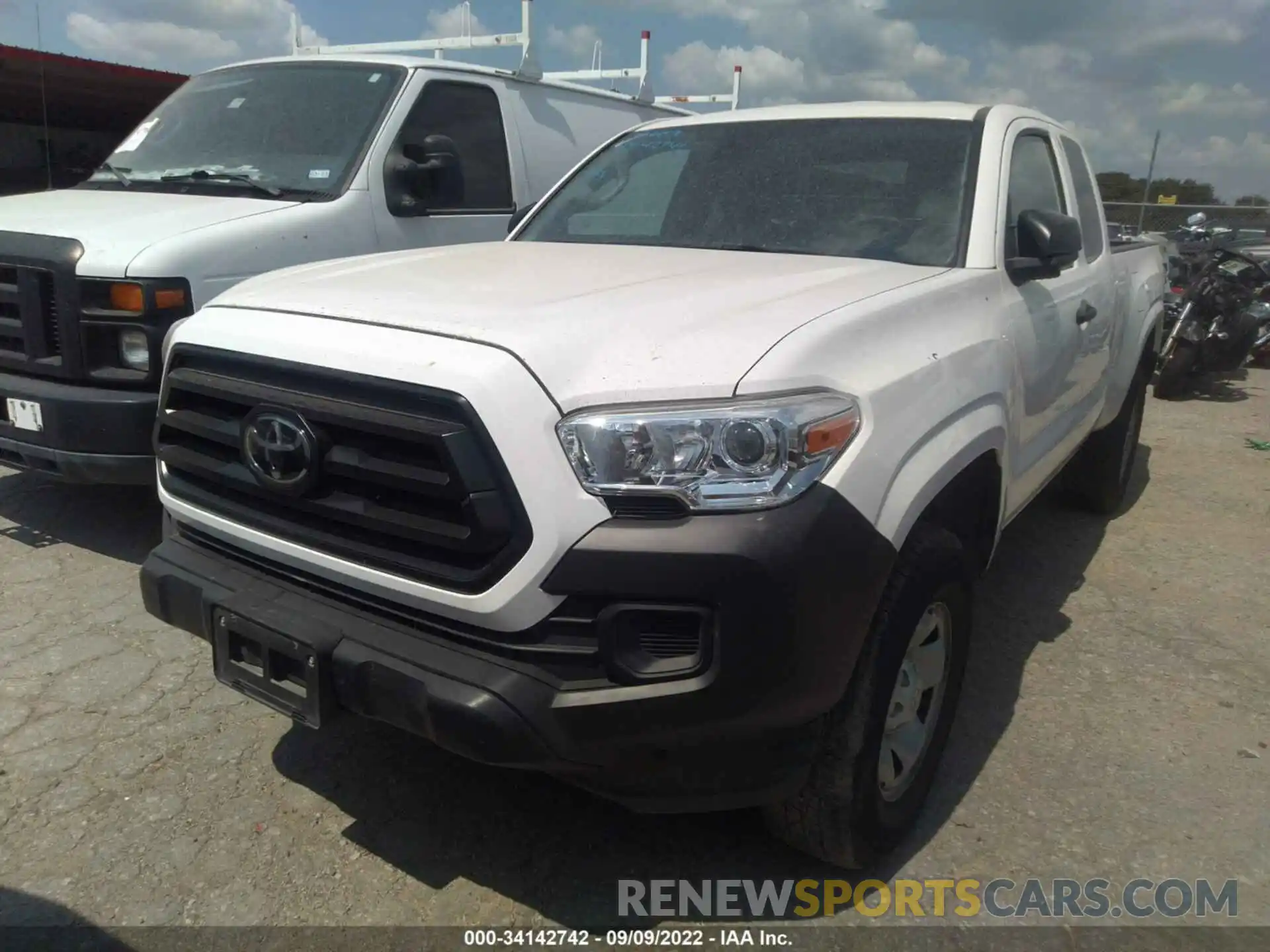 6 Photograph of a damaged car 3TYRX5GN6MT011576 TOYOTA TACOMA 2WD 2021