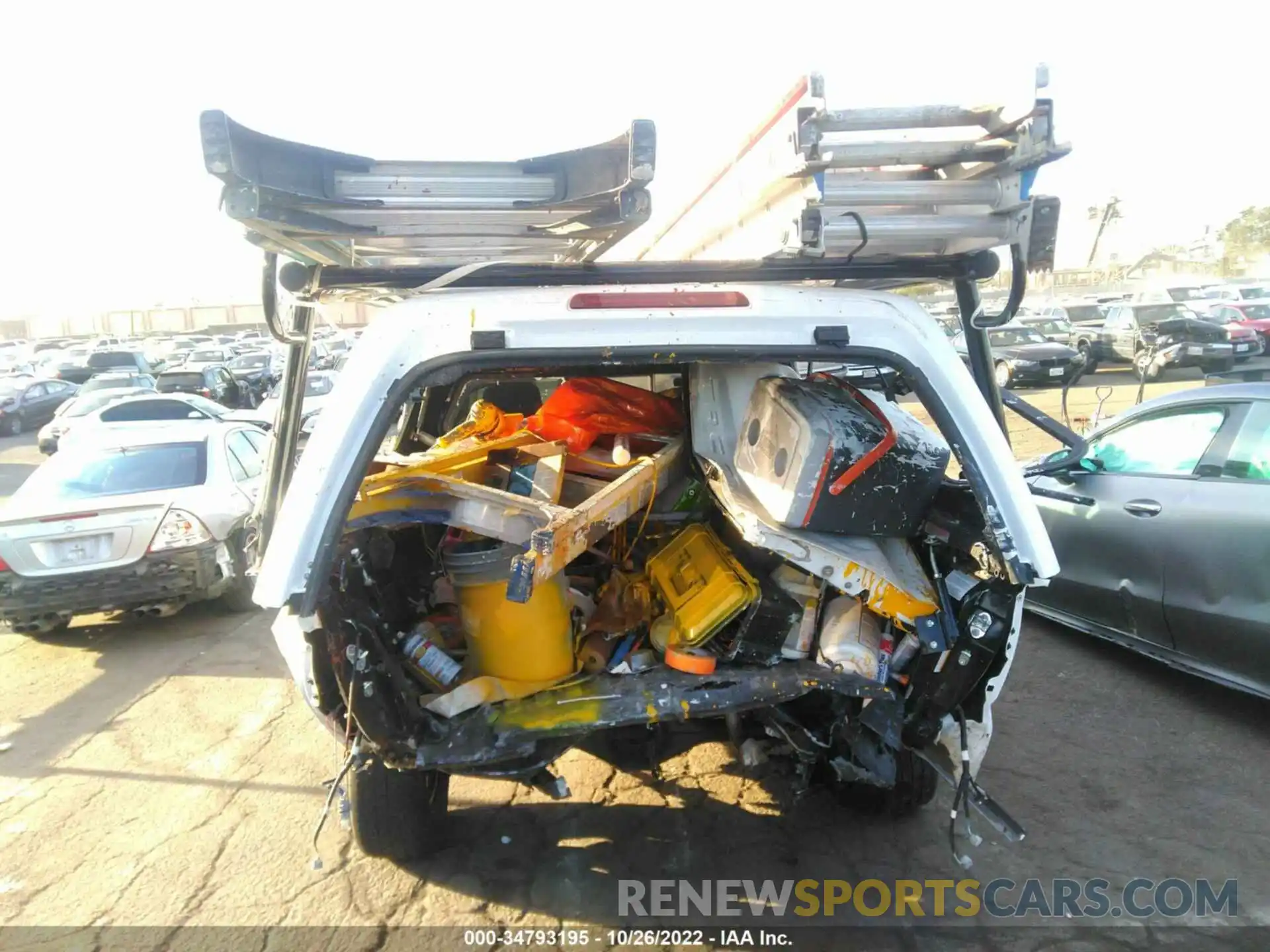 6 Photograph of a damaged car 3TYRX5GN7MT009352 TOYOTA TACOMA 2WD 2021