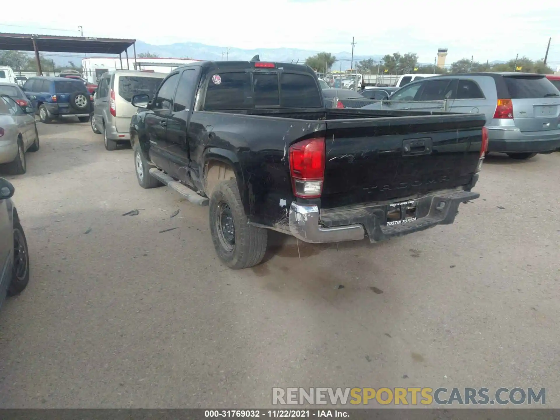 3 Photograph of a damaged car 3TYRX5GN7MT009805 TOYOTA TACOMA 2WD 2021