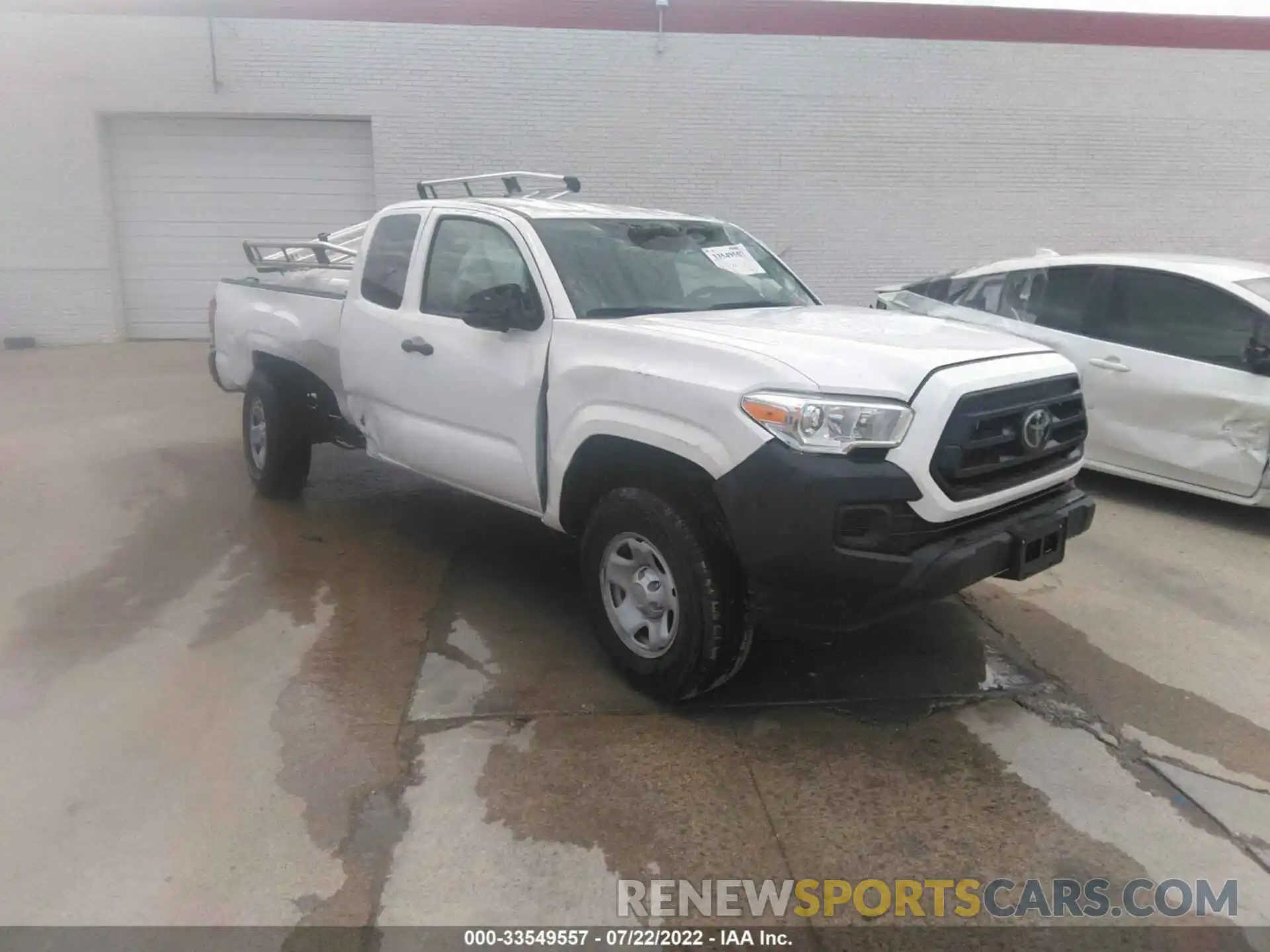 1 Photograph of a damaged car 3TYRX5GN7MT029049 TOYOTA TACOMA 2WD 2021