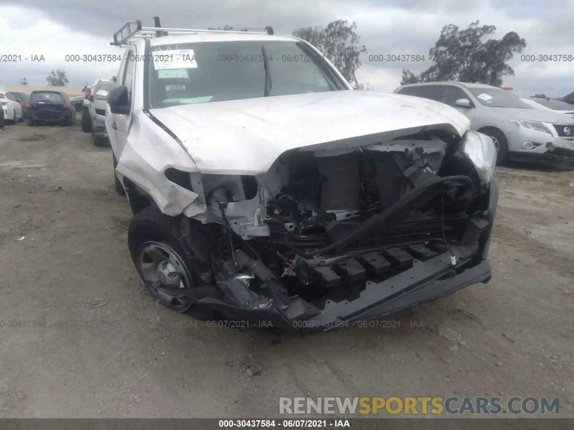 6 Photograph of a damaged car 3TYRX5GN8MT010848 TOYOTA TACOMA 2WD 2021