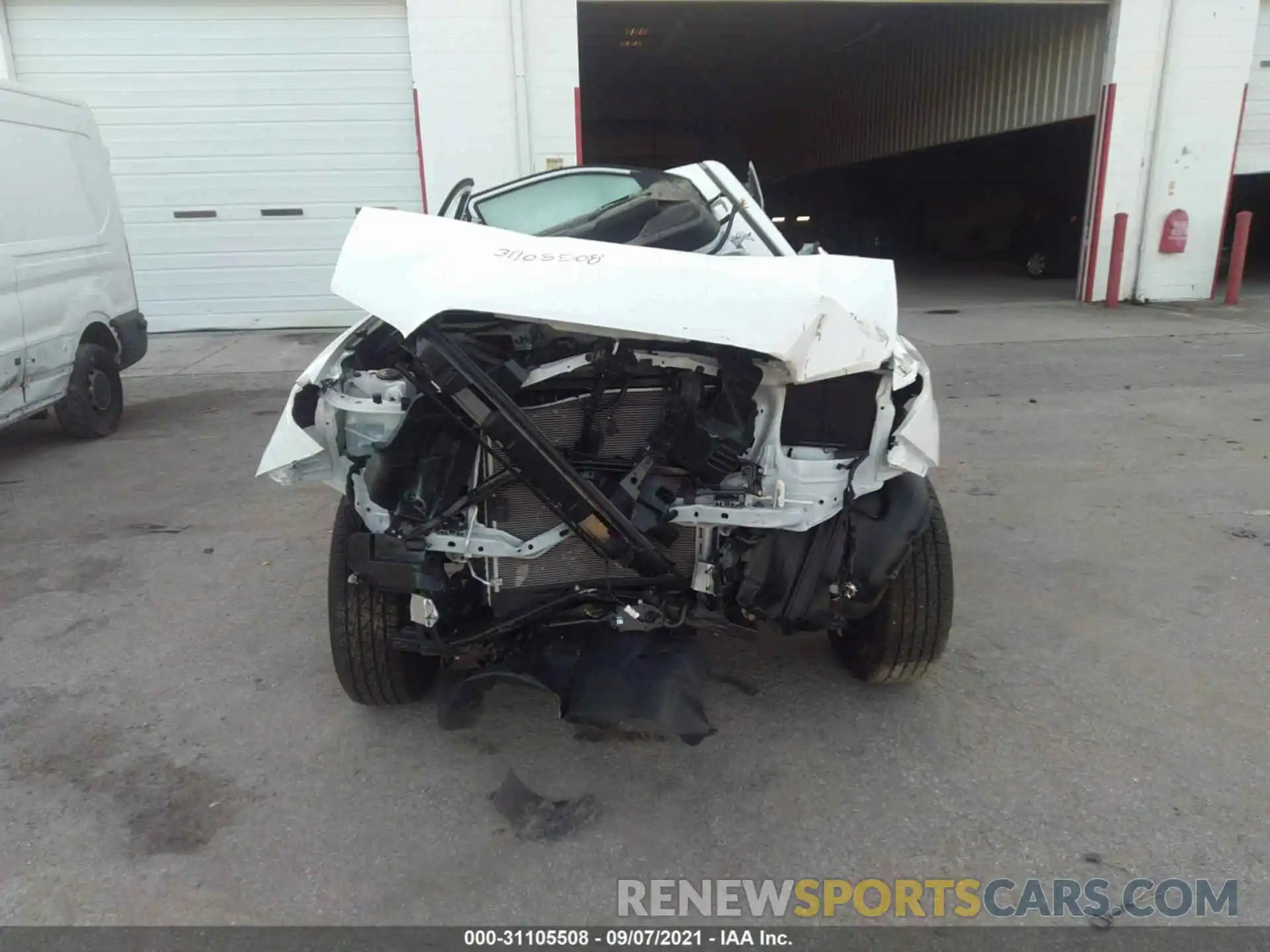 6 Photograph of a damaged car 3TYRX5GN8MT019016 TOYOTA TACOMA 2WD 2021