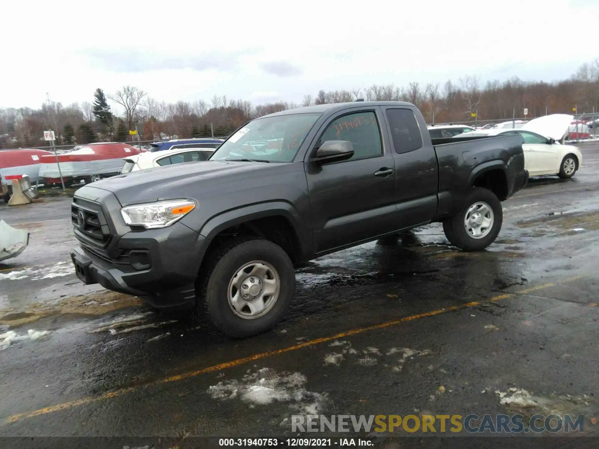 2 Photograph of a damaged car 3TYRX5GN8MT026631 TOYOTA TACOMA 2WD 2021