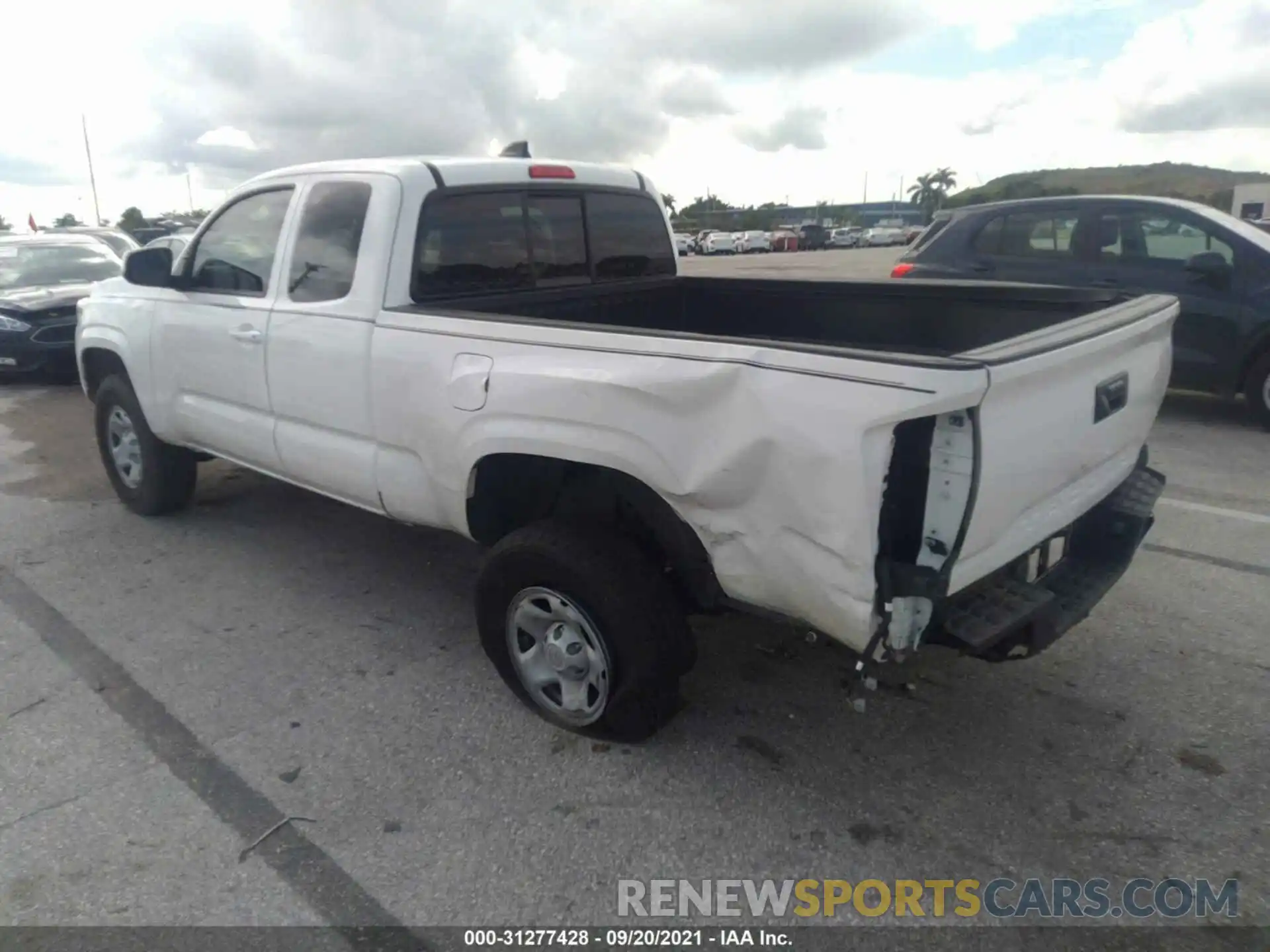 3 Photograph of a damaged car 3TYRX5GN9MT009143 TOYOTA TACOMA 2WD 2021