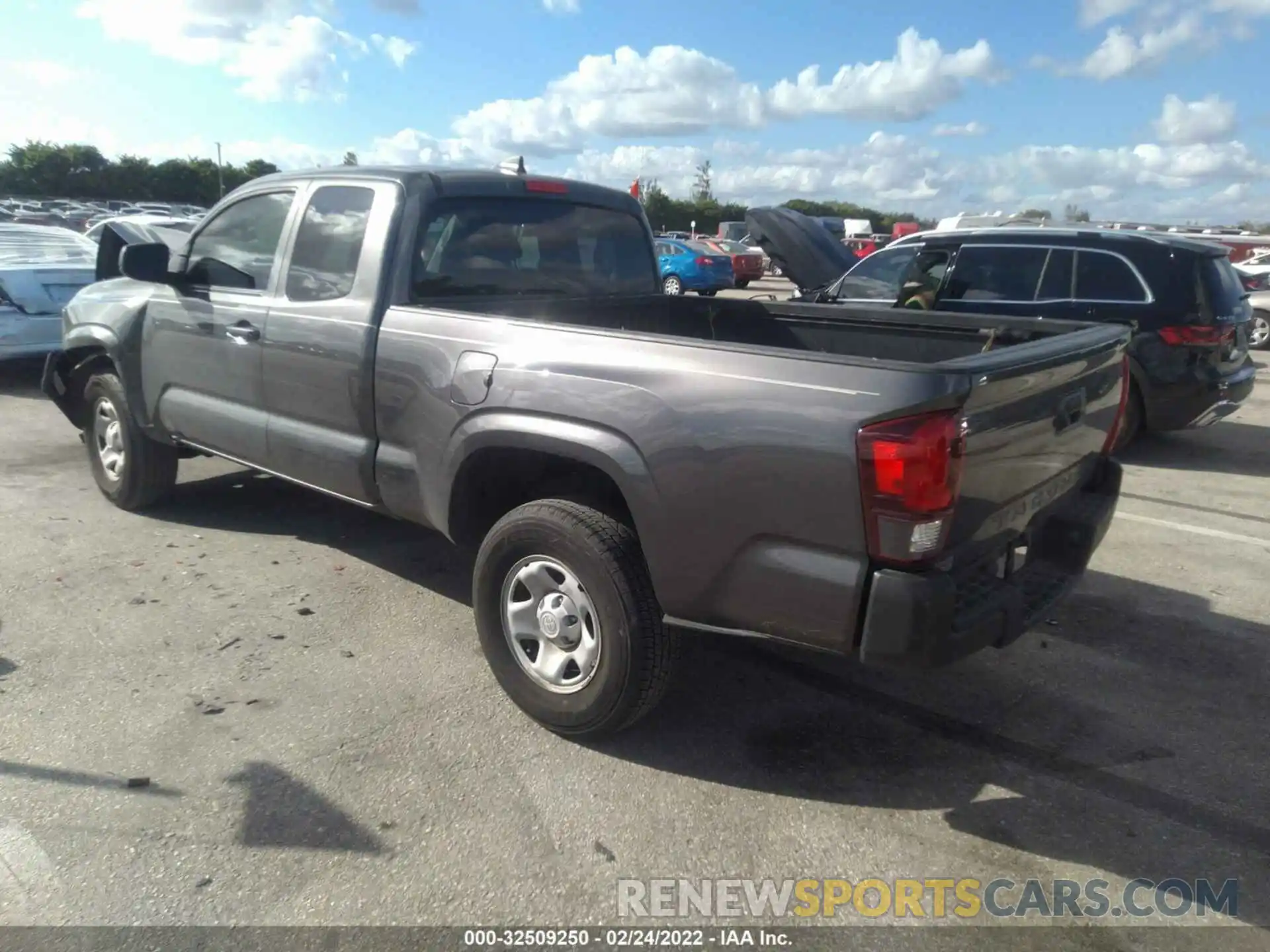 3 Photograph of a damaged car 3TYRX5GN9MT009935 TOYOTA TACOMA 2WD 2021