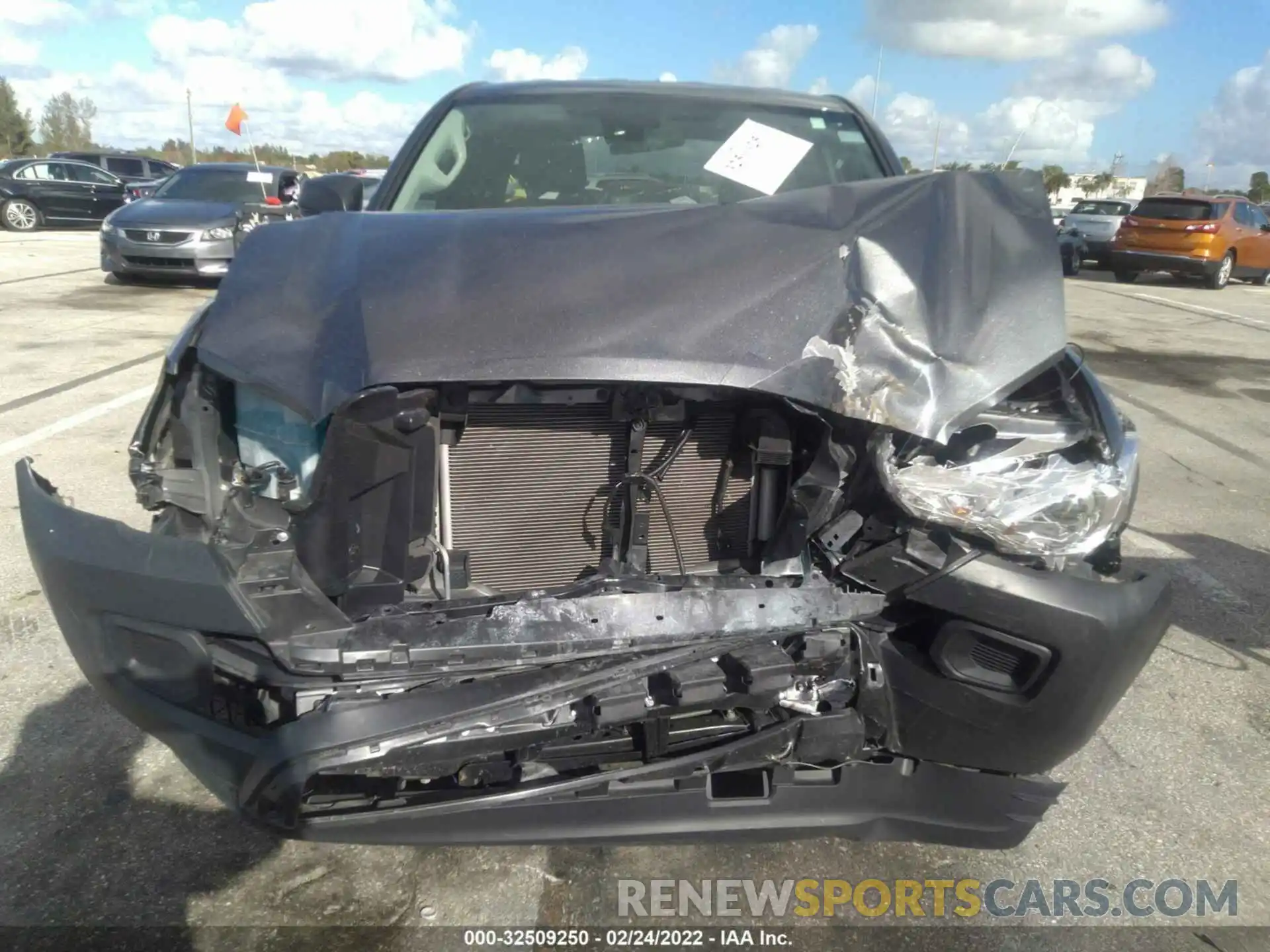 6 Photograph of a damaged car 3TYRX5GN9MT009935 TOYOTA TACOMA 2WD 2021