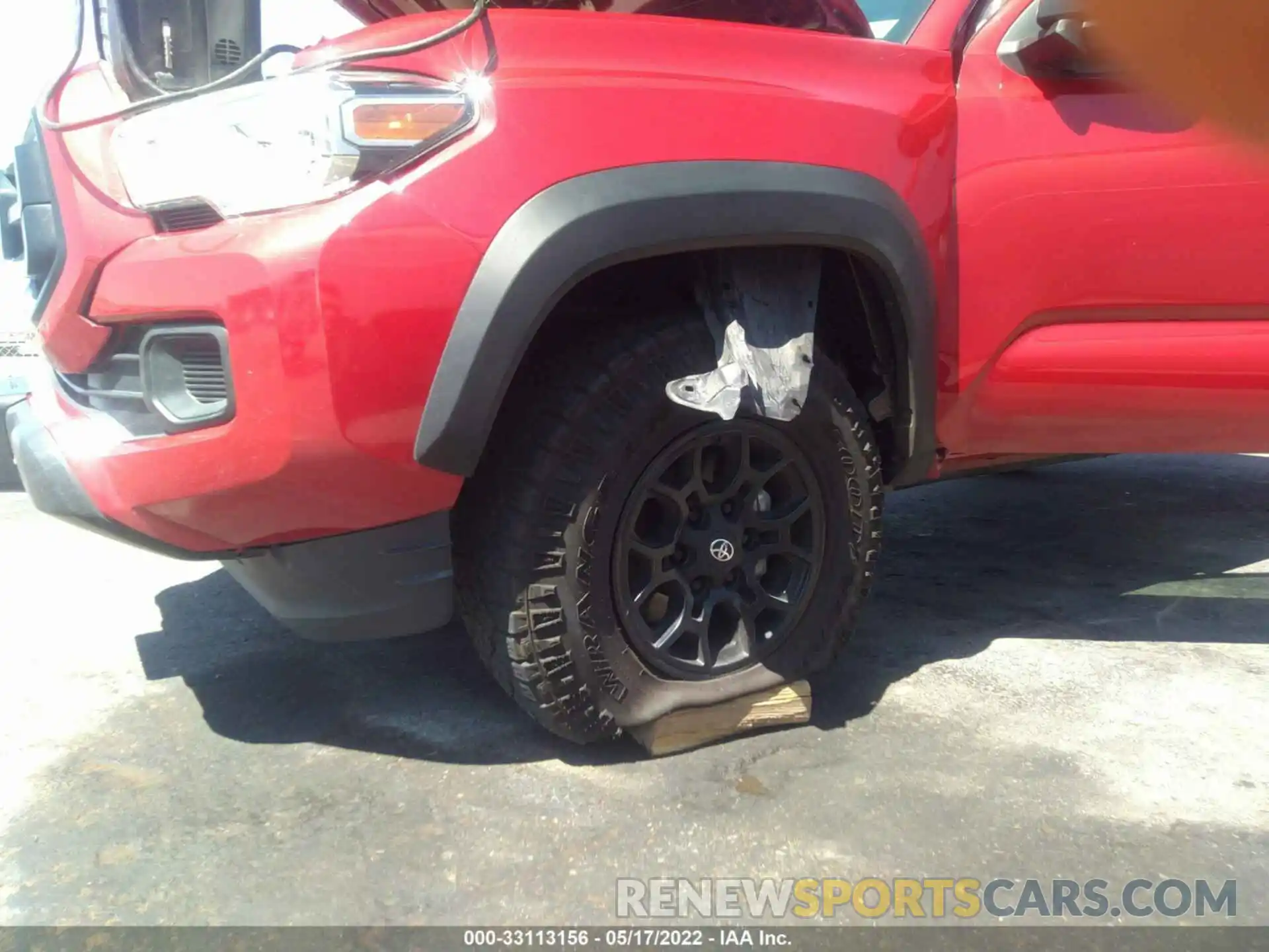 6 Фотография поврежденного автомобиля 3TYRX5GN9MT010793 TOYOTA TACOMA 2WD 2021