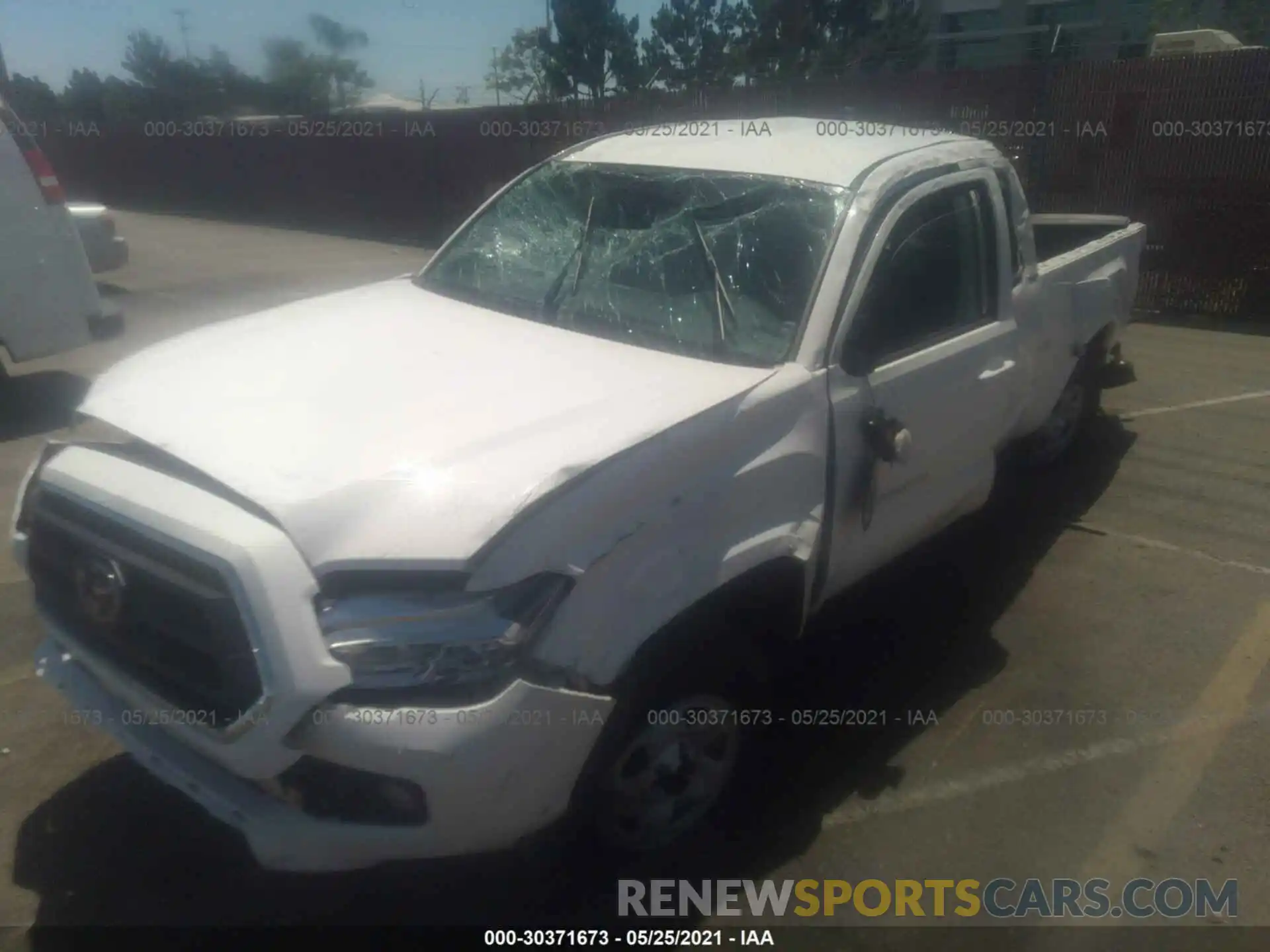 6 Photograph of a damaged car 3TYRX5GNXMT008194 TOYOTA TACOMA 2WD 2021