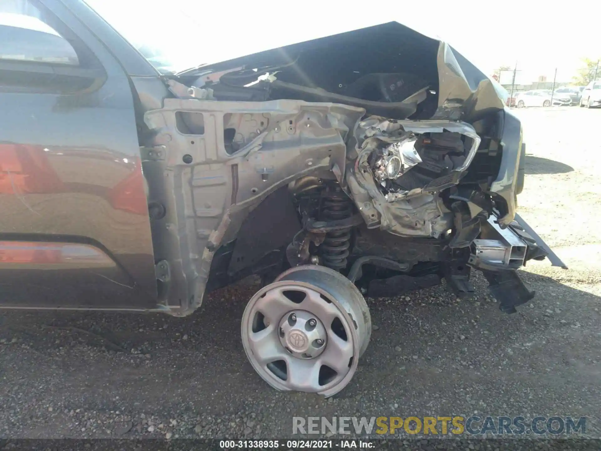 6 Photograph of a damaged car 3TYRX5GNXMT009524 TOYOTA TACOMA 2WD 2021