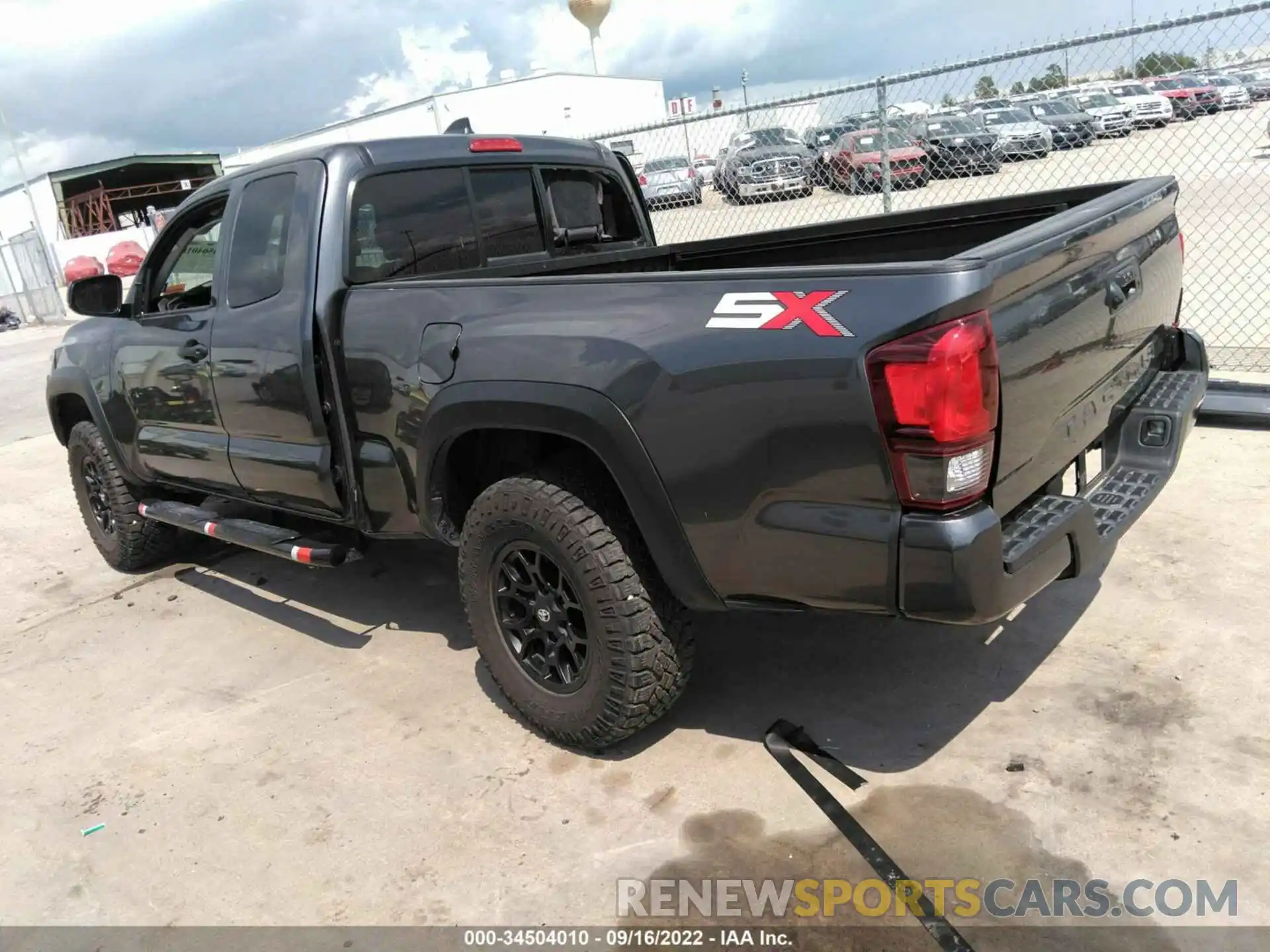 3 Photograph of a damaged car 3TYRX5GNXMT011418 TOYOTA TACOMA 2WD 2021