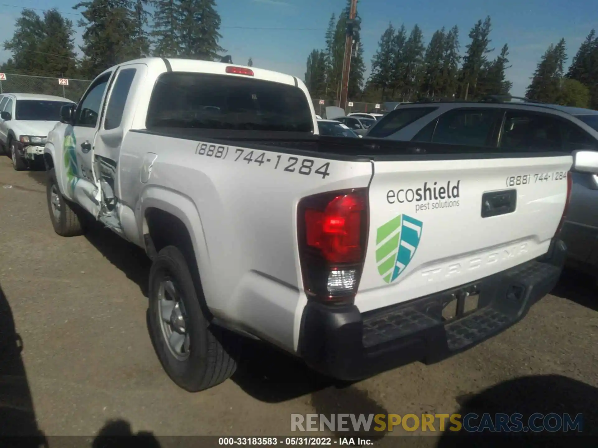 3 Photograph of a damaged car 3TYRX5GNXMT017686 TOYOTA TACOMA 2WD 2021