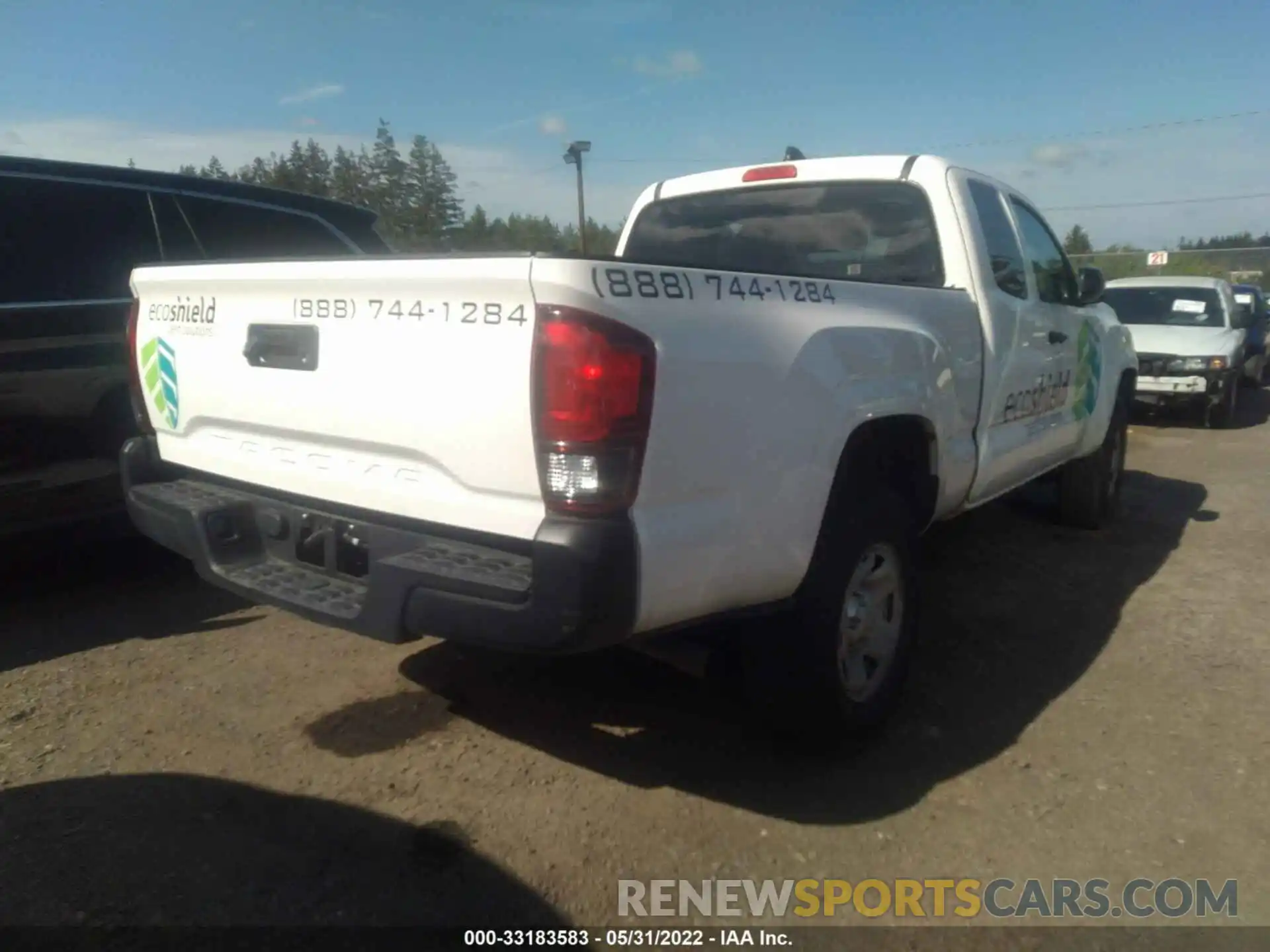 4 Photograph of a damaged car 3TYRX5GNXMT017686 TOYOTA TACOMA 2WD 2021