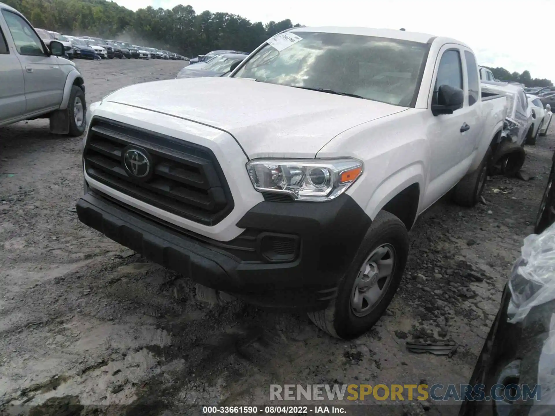 2 Photograph of a damaged car 3TYRX5GNXMT030969 TOYOTA TACOMA 2WD 2021