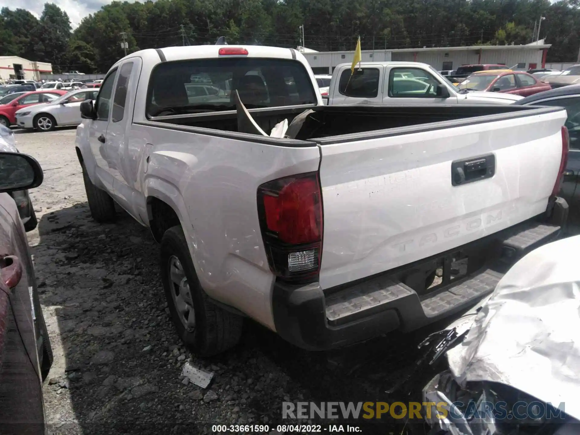 3 Photograph of a damaged car 3TYRX5GNXMT030969 TOYOTA TACOMA 2WD 2021