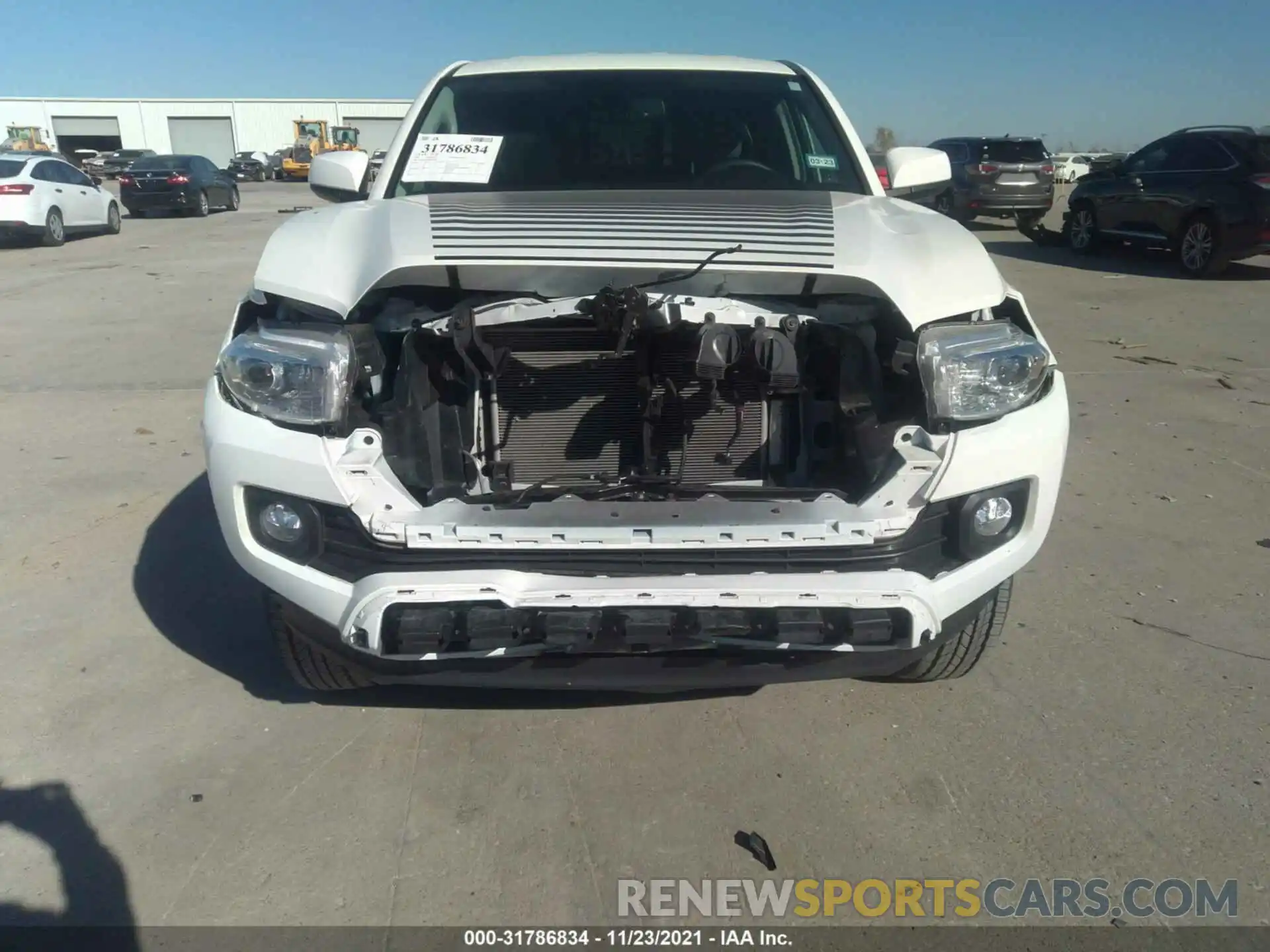 6 Photograph of a damaged car 3TYRZ5CN0MT007040 TOYOTA TACOMA 2WD 2021